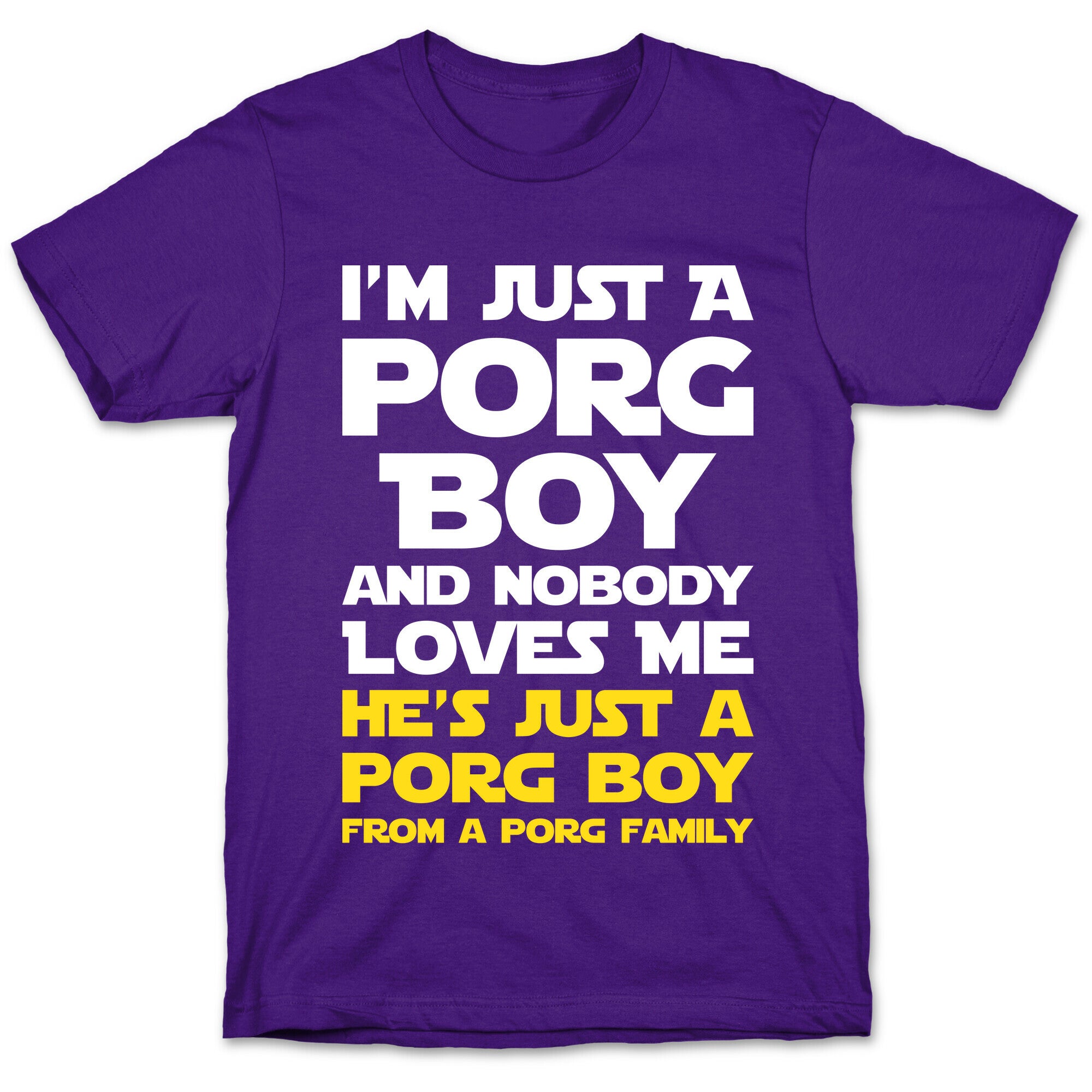 I'm Just A Porg Boy T-Shirt