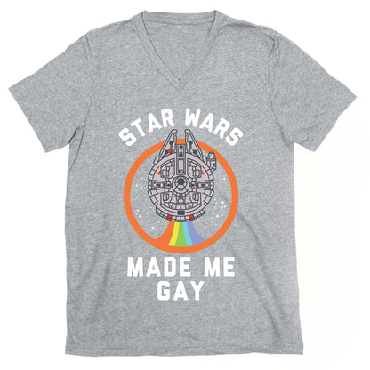 Star Wars Made Me Gay V-Neck