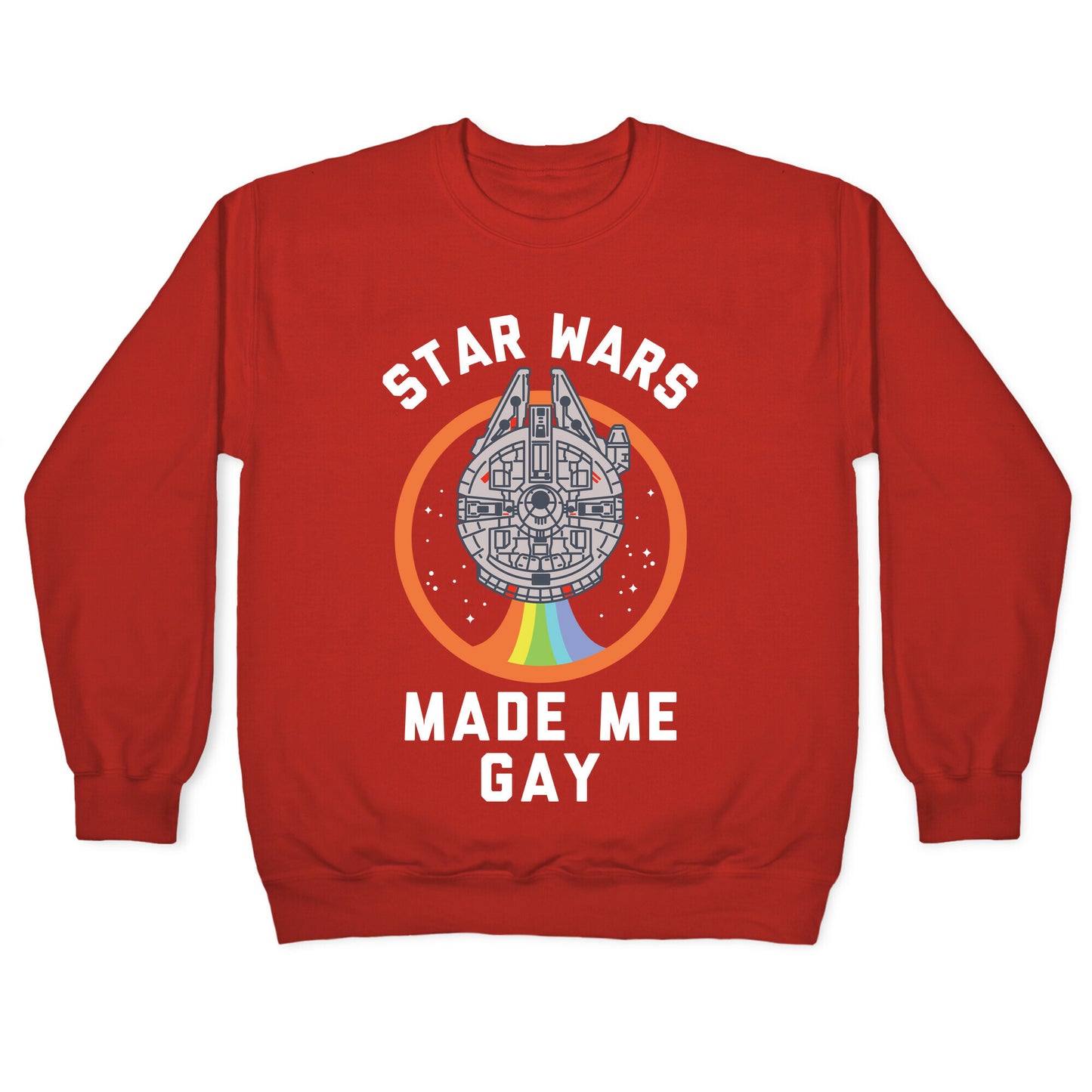 Star Wars Made Me Gay Crewneck Sweatshirt