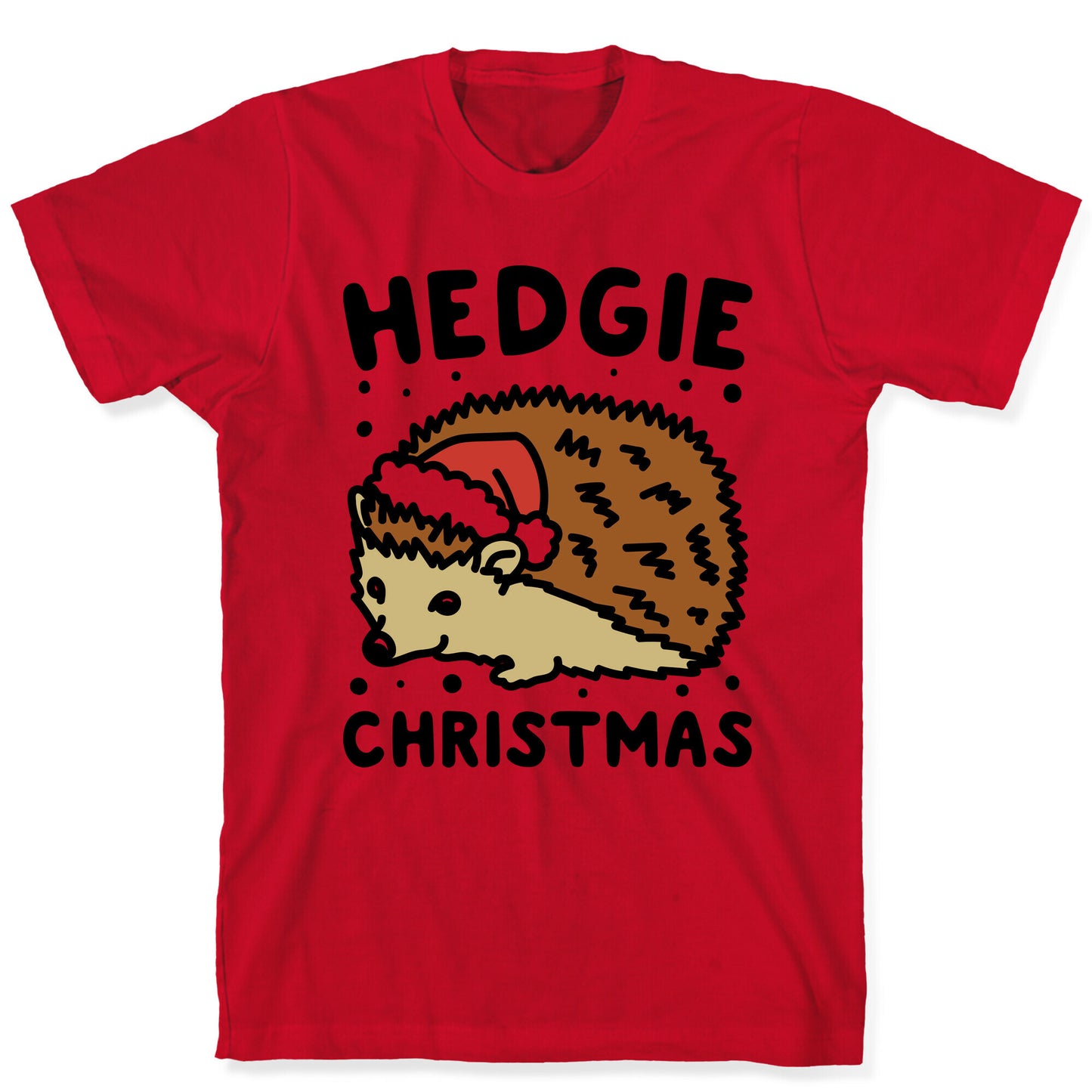 Hedgie Christmas T-Shirt