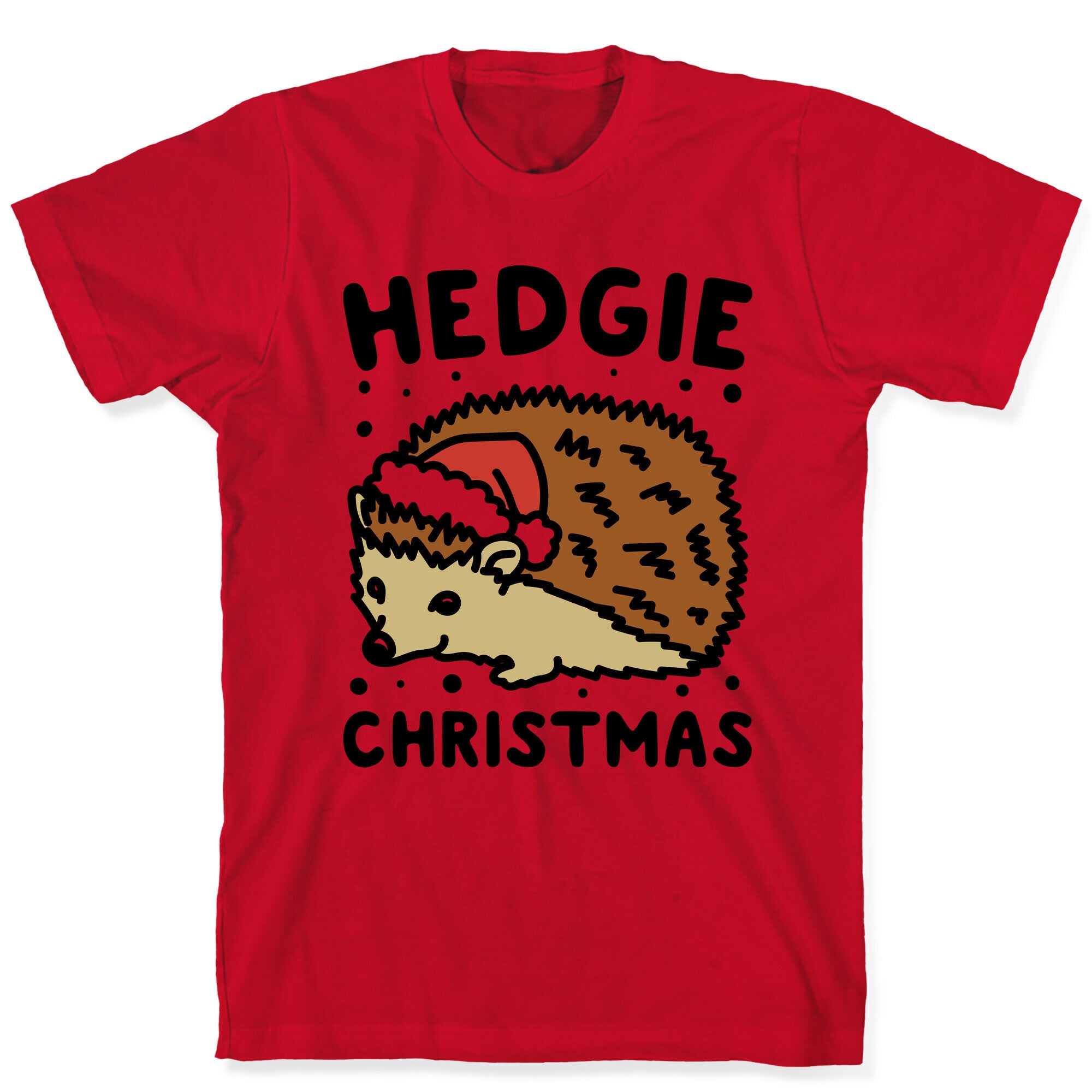 Hedgie Christmas T-Shirt