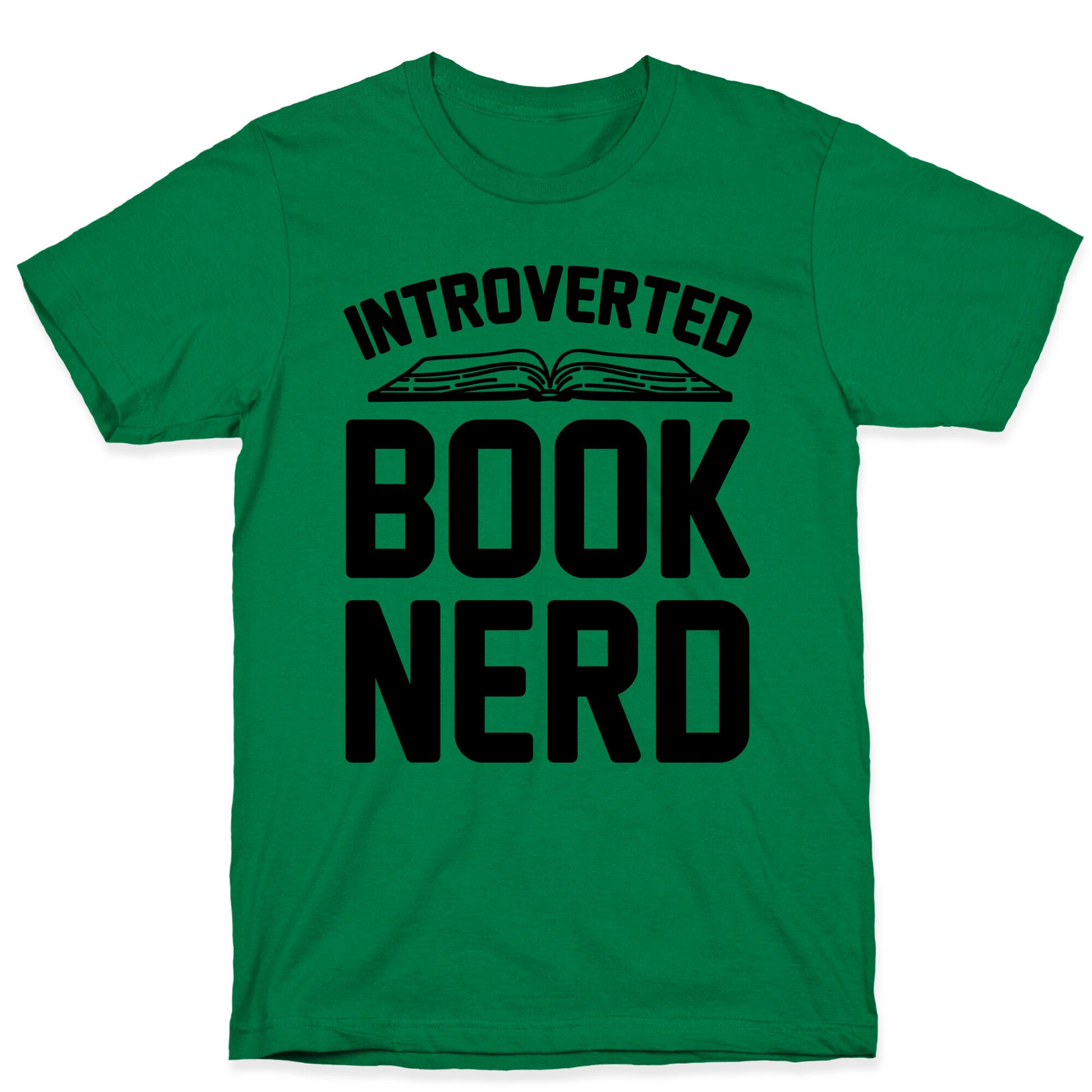 Introverted Book Nerd  T-Shirt