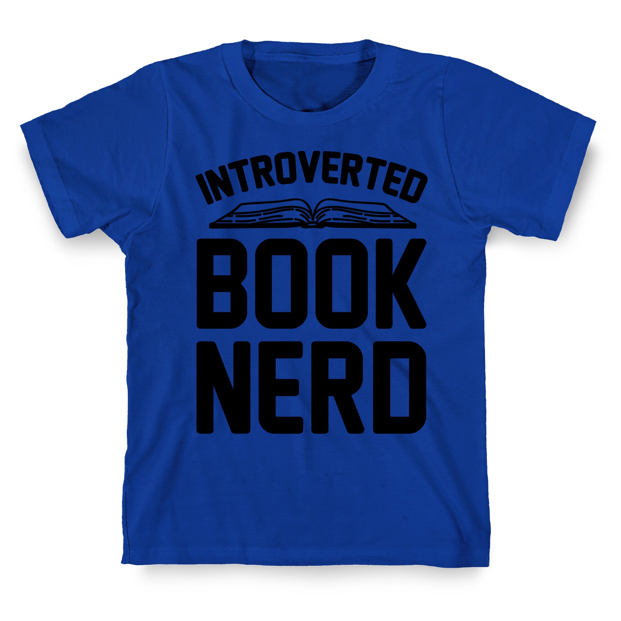 Introverted Book Nerd  T-Shirt