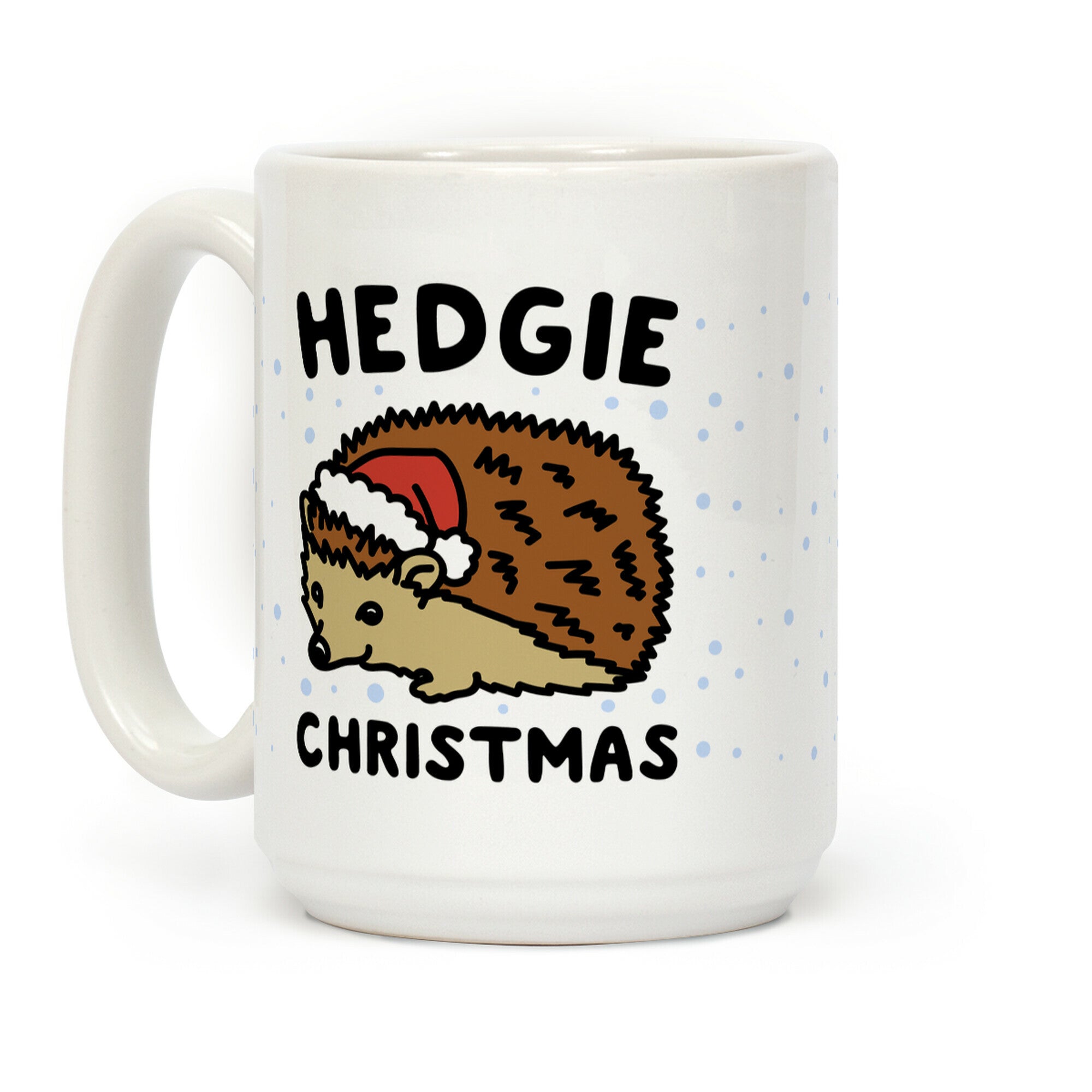Hedgie Christmas Coffee Mug