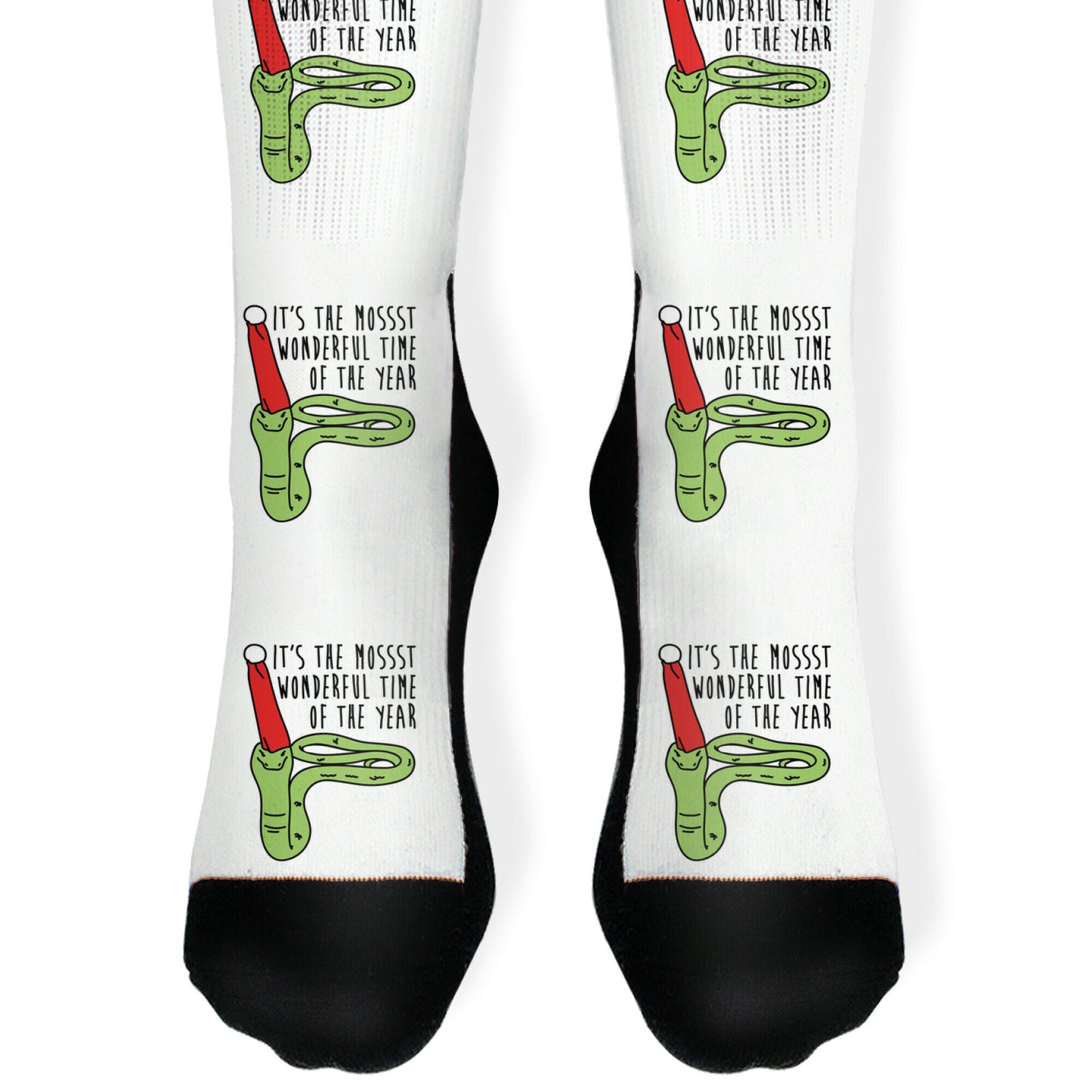 It's The Mossst Wonderful Time of The Year Parody Socks