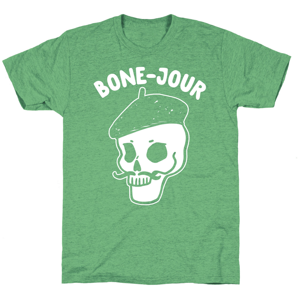 Bone-Jour Unisex Triblend Tee