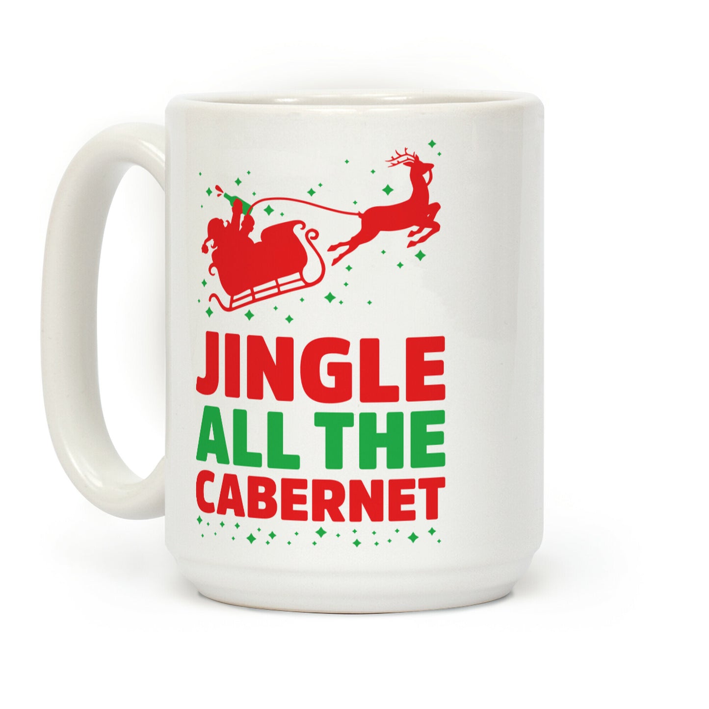 Jingle All the Cabernet Coffee Mug