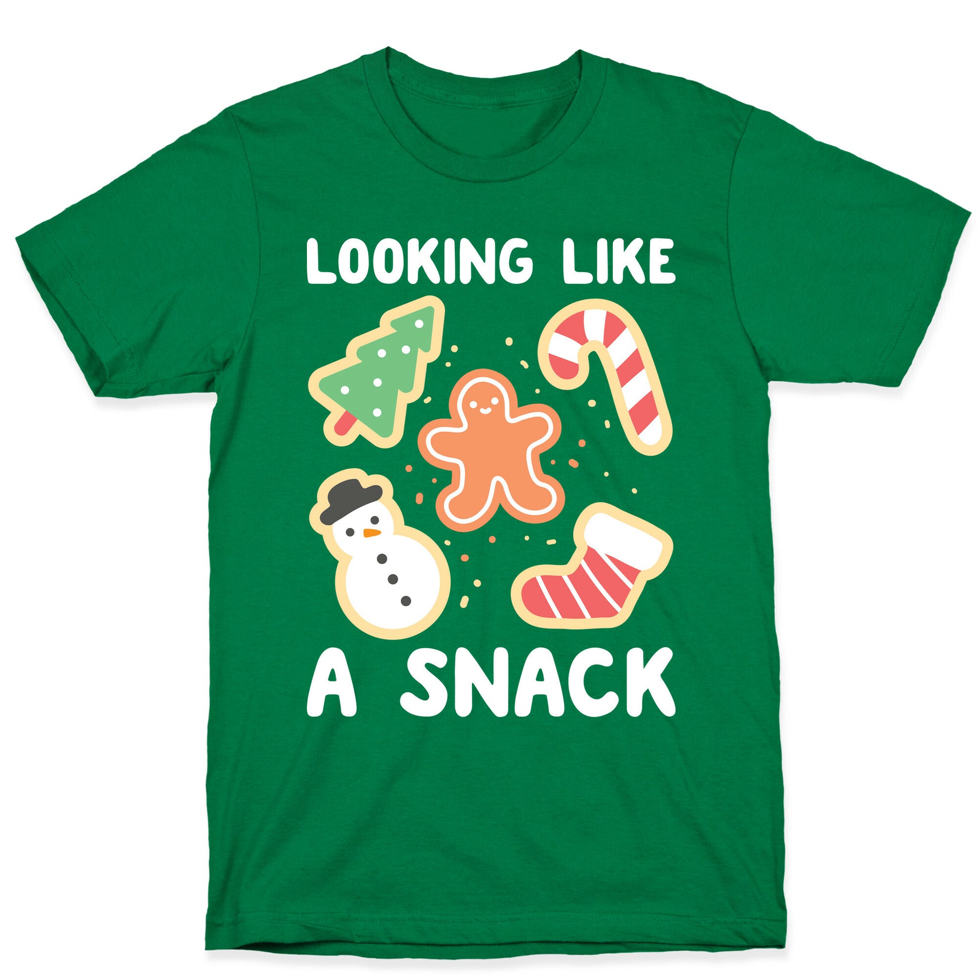 Looking Like A Snack Christmas Cookies T-Shirt