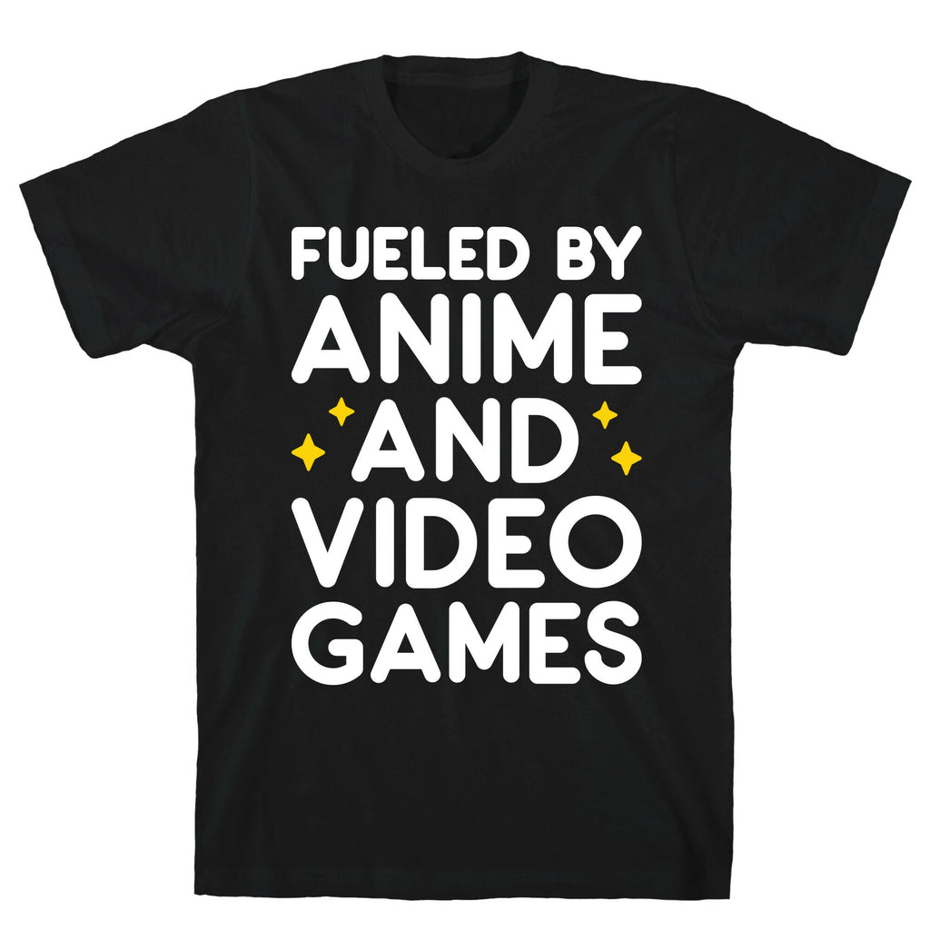 Fueled By Anime And Video Games T-Shirt