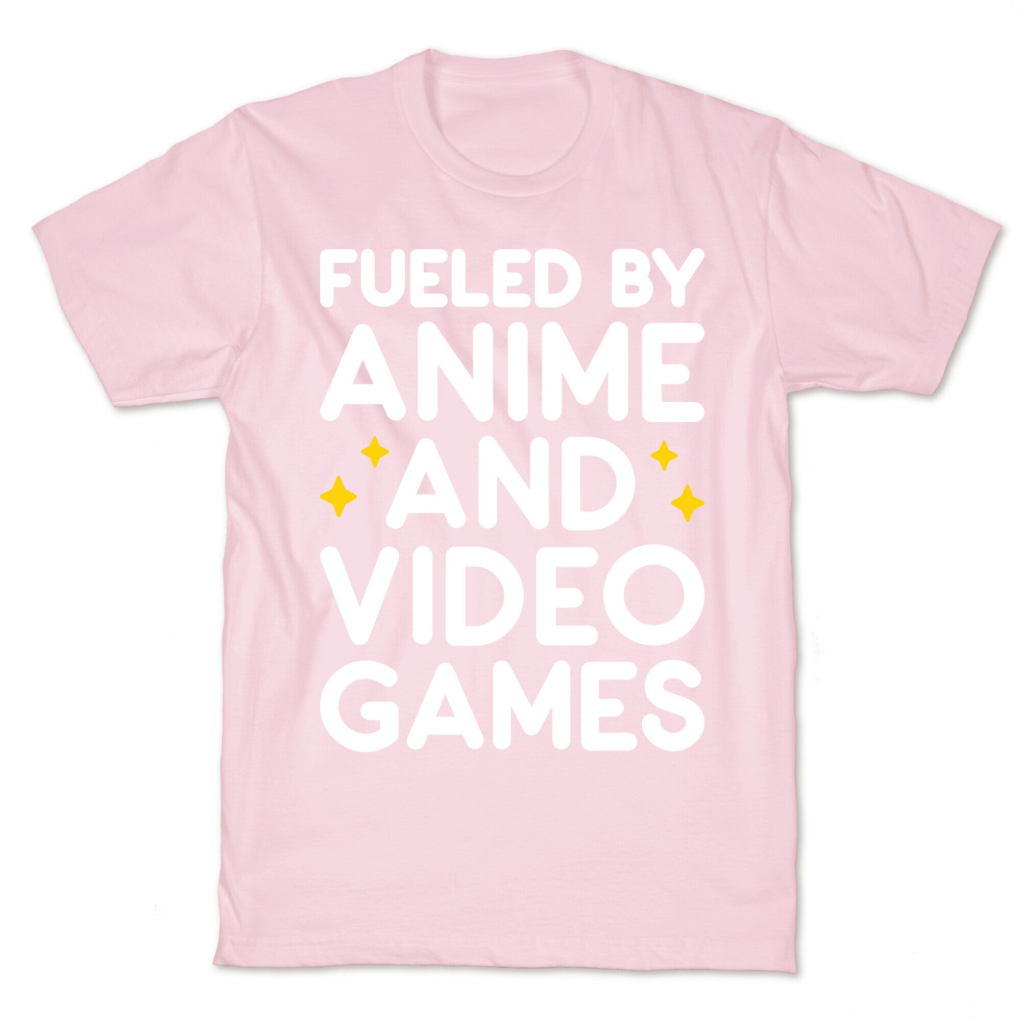 Fueled By Anime And Video Games T-Shirt