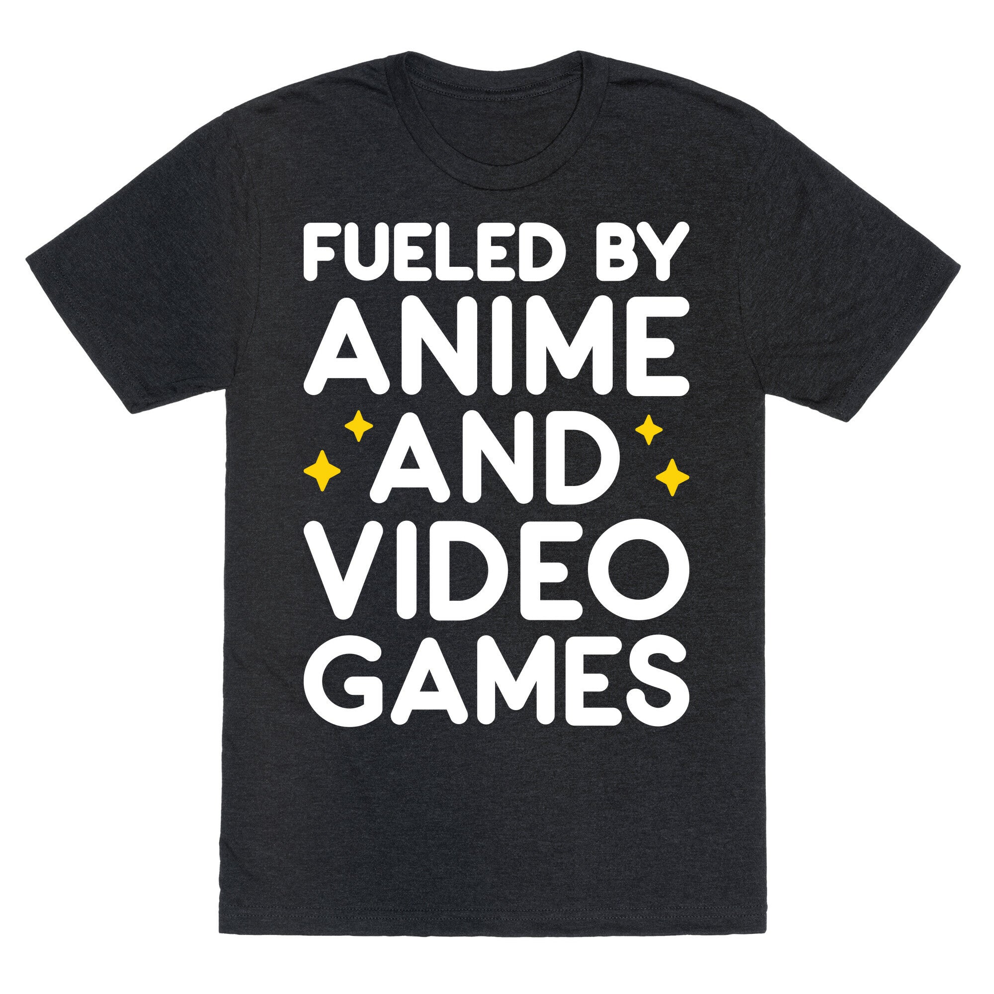 Fueled By Anime And Video Games Unisex Triblend Tee