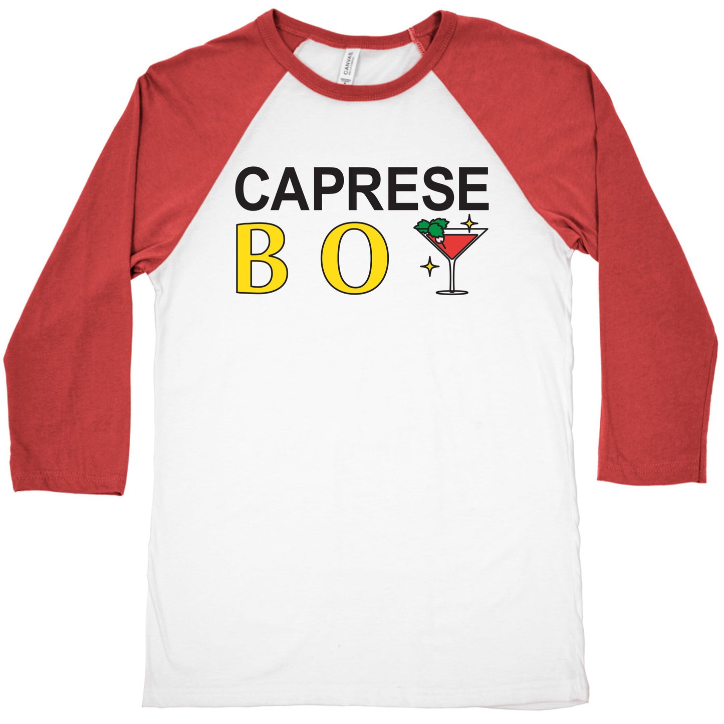 Caprese Boy Baseball Tee