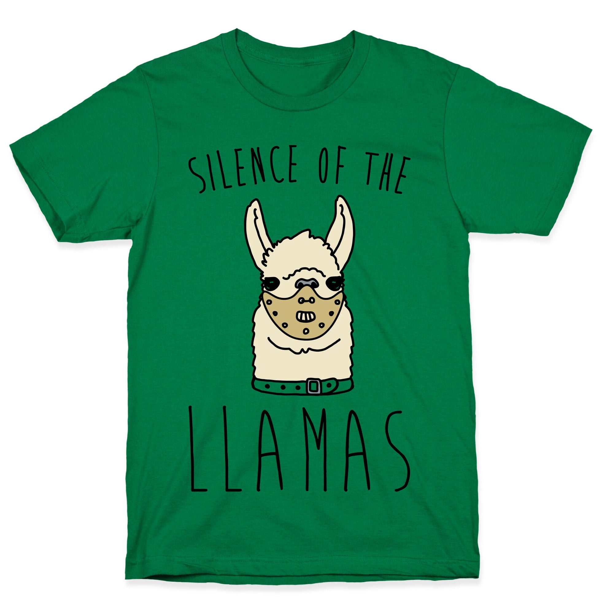 Silence of The Llamas Parody T-Shirt