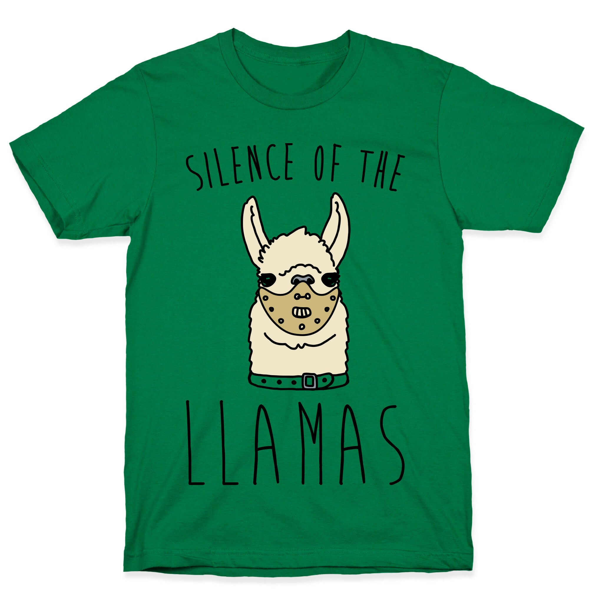 Silence of The Llamas Parody T-Shirt