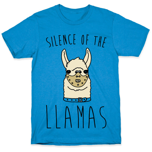 Silence of The Llamas Parody T-Shirt