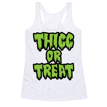 Thicc Or Treat Racerback Tank