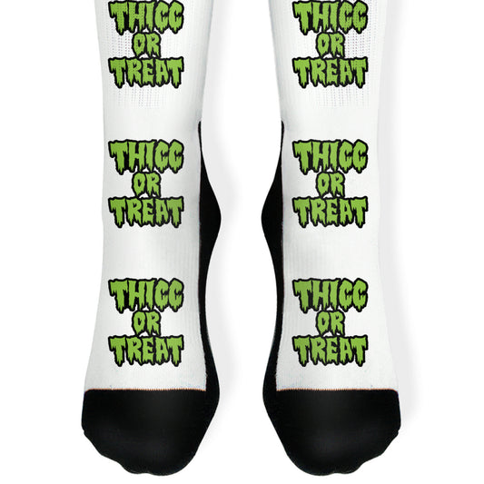 Thicc Or Treat Socks
