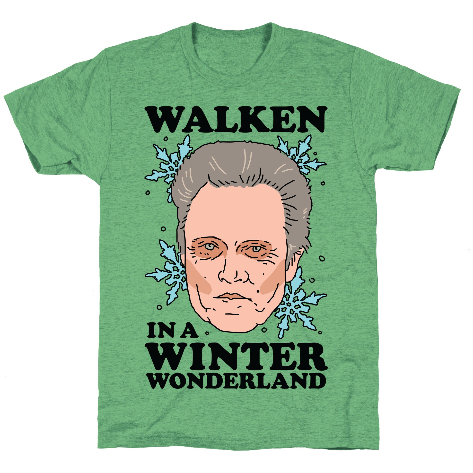 Walken in a Winter Wonderland Unisex Triblend Tee