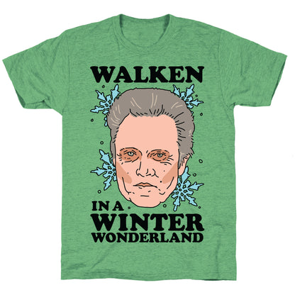 Walken in a Winter Wonderland Unisex Triblend Tee