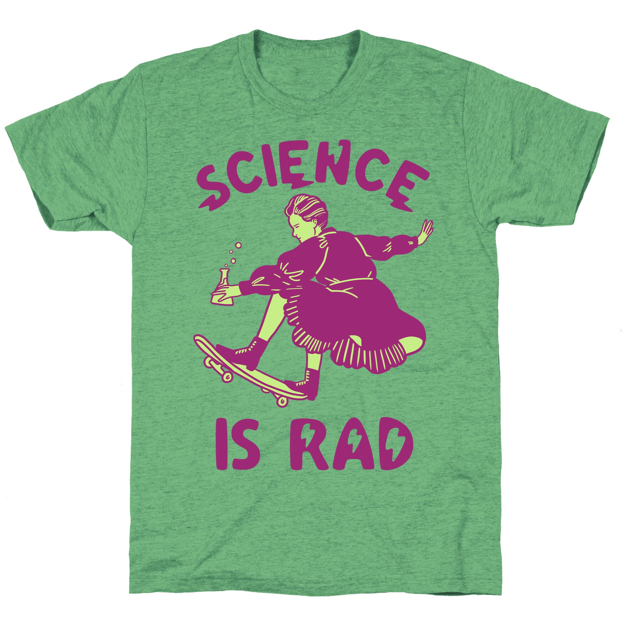 Science Is Rad (Marie Curie) Unisex Triblend Tee