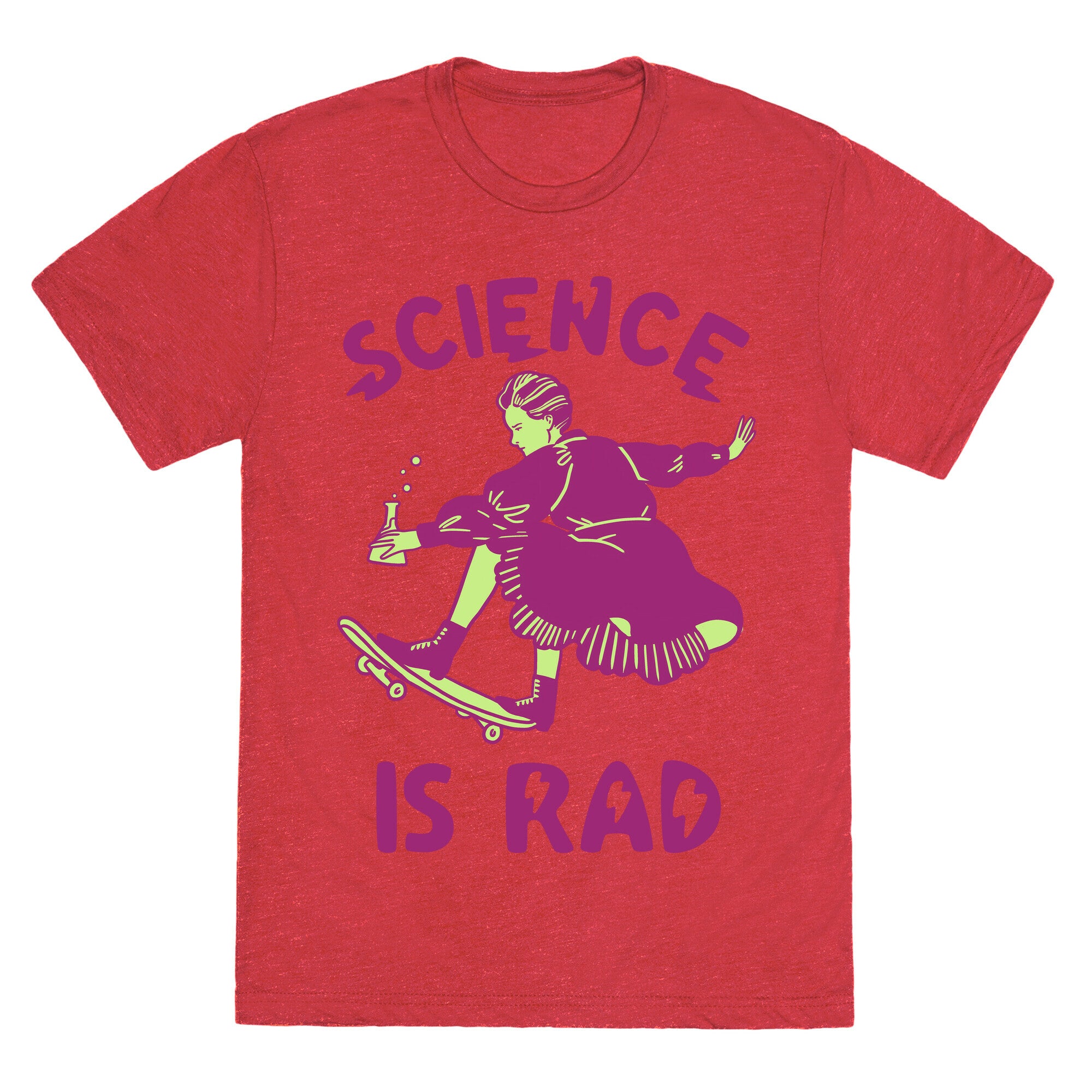 Science Is Rad (Marie Curie) Unisex Triblend Tee