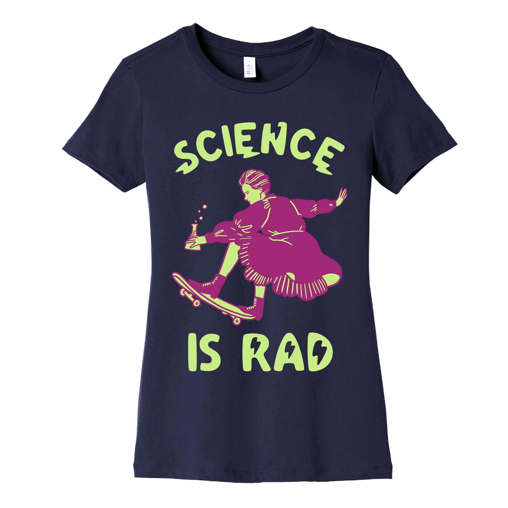 Science Is Rad (Marie Curie) Women's Cotton Tee