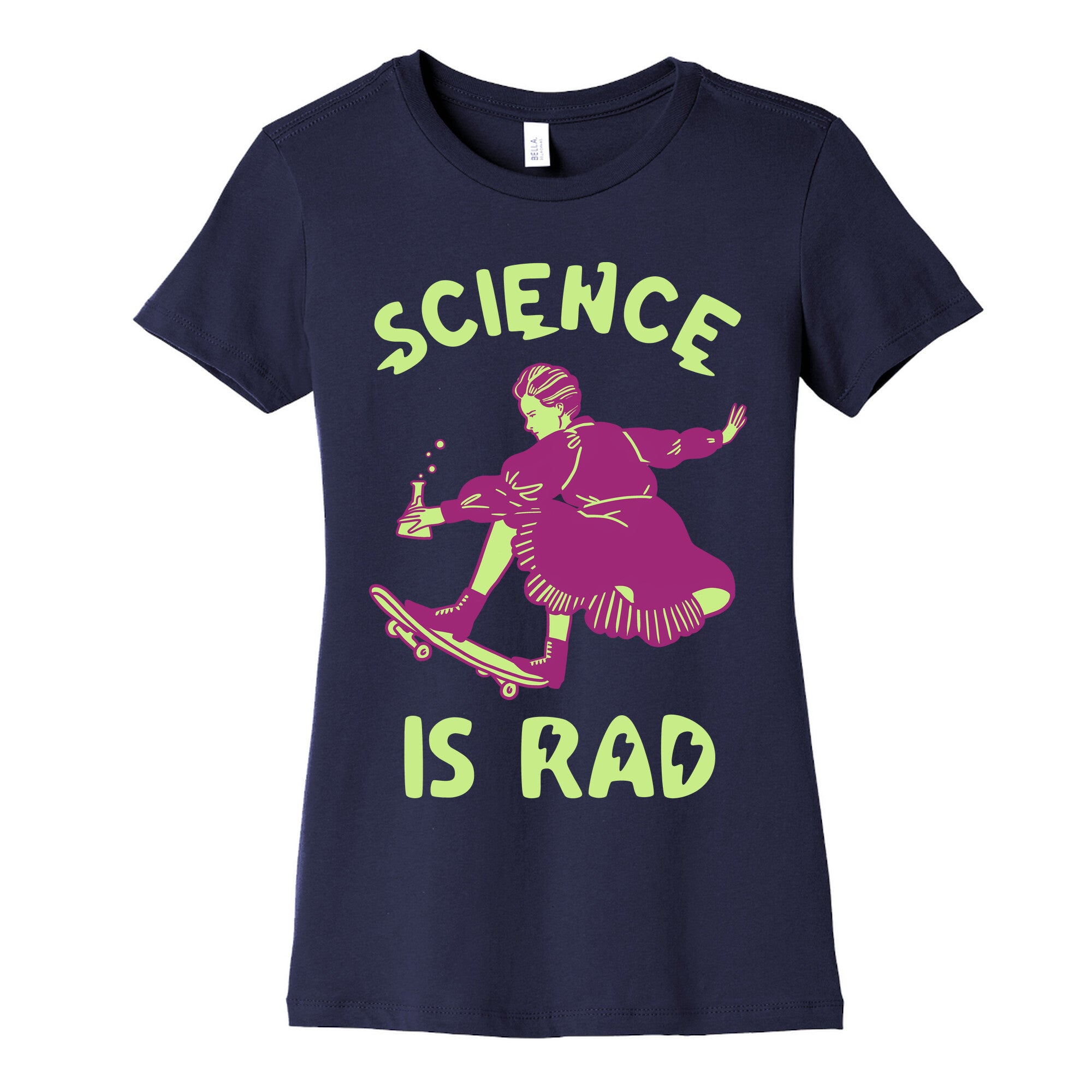 Science Is Rad (Marie Curie) Women's Cotton Tee