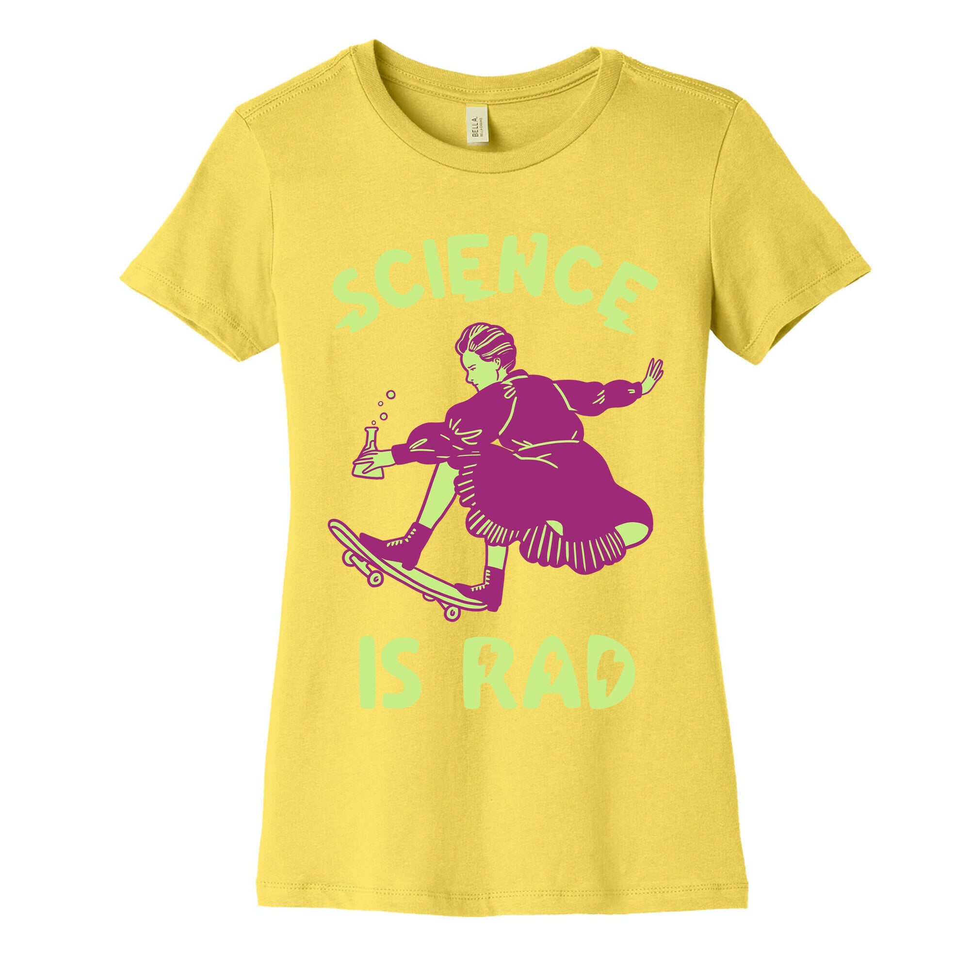 Science Is Rad (Marie Curie) Women's Cotton Tee