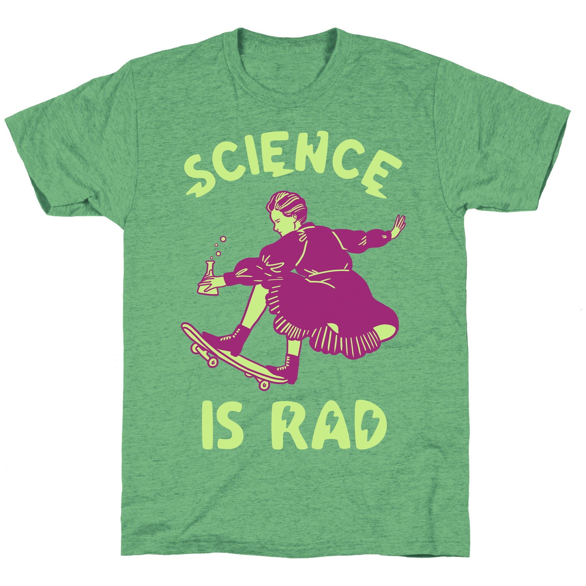 Science Is Rad (Marie Curie) Unisex Triblend Tee