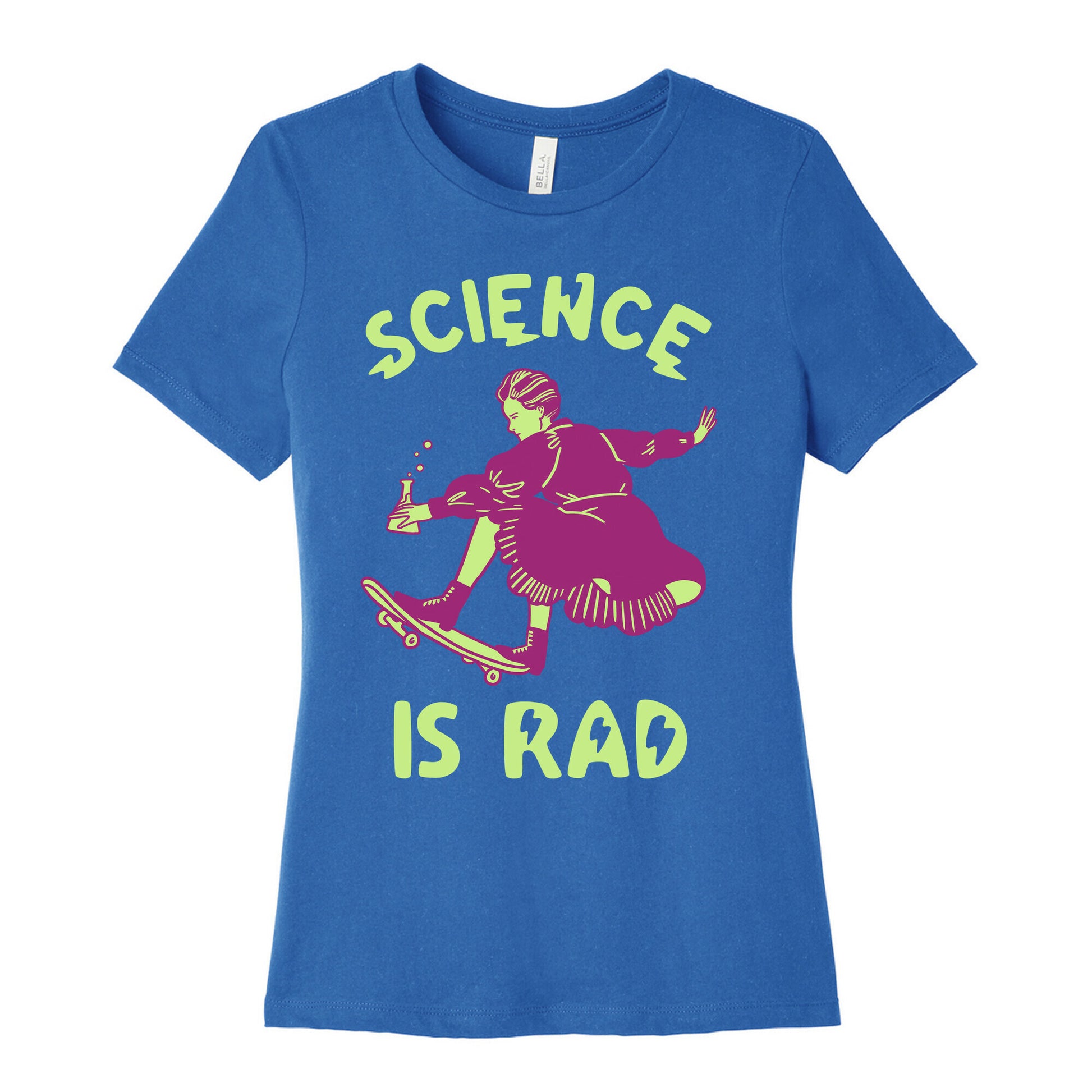 Science Is Rad (Marie Curie) Women's Cotton Tee