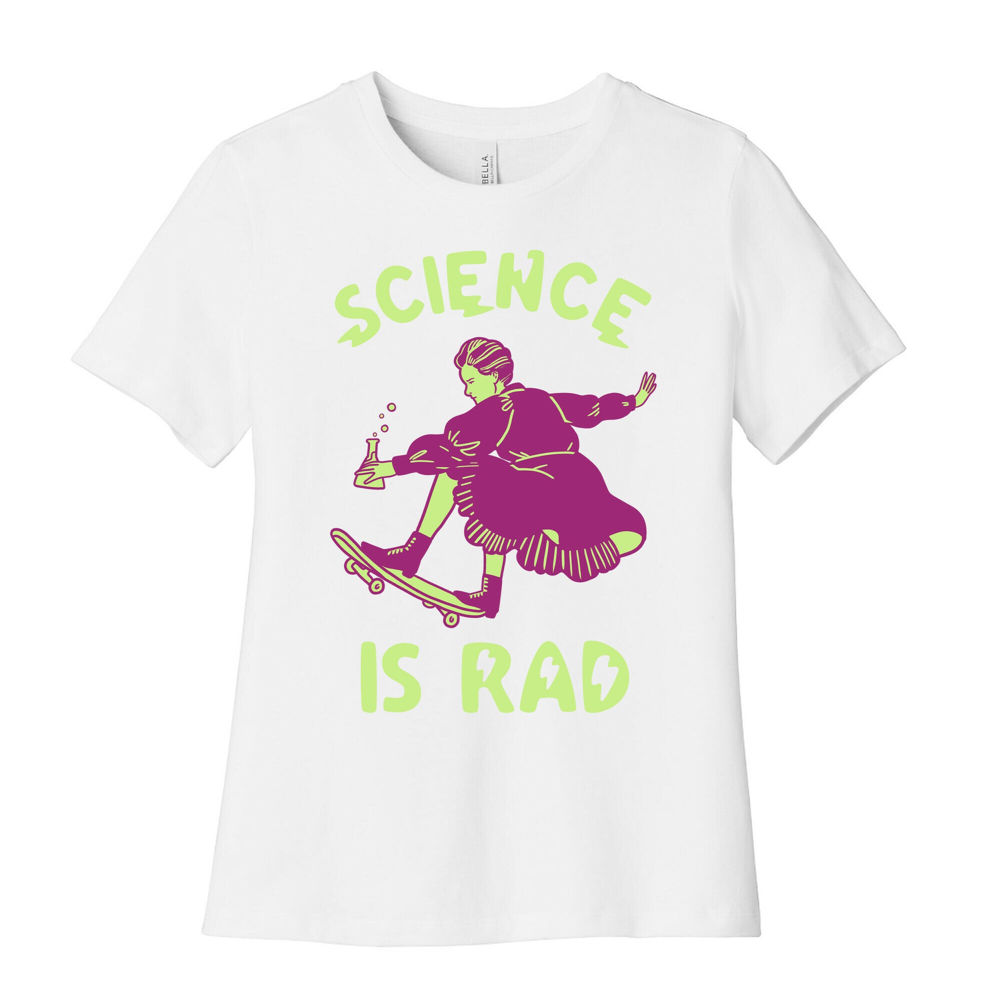 Science Is Rad (Marie Curie) Women's Cotton Tee