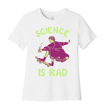 Science Is Rad (Marie Curie) Women's Cotton Tee