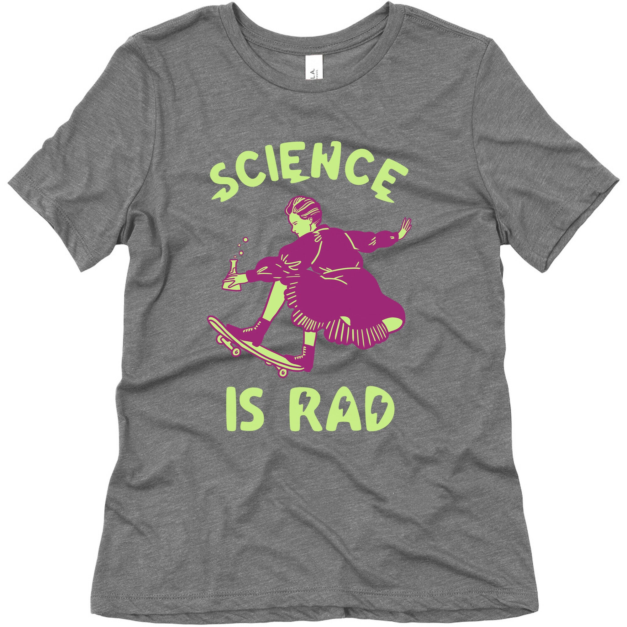 Science Is Rad (Marie Curie) Women's Triblend Tee