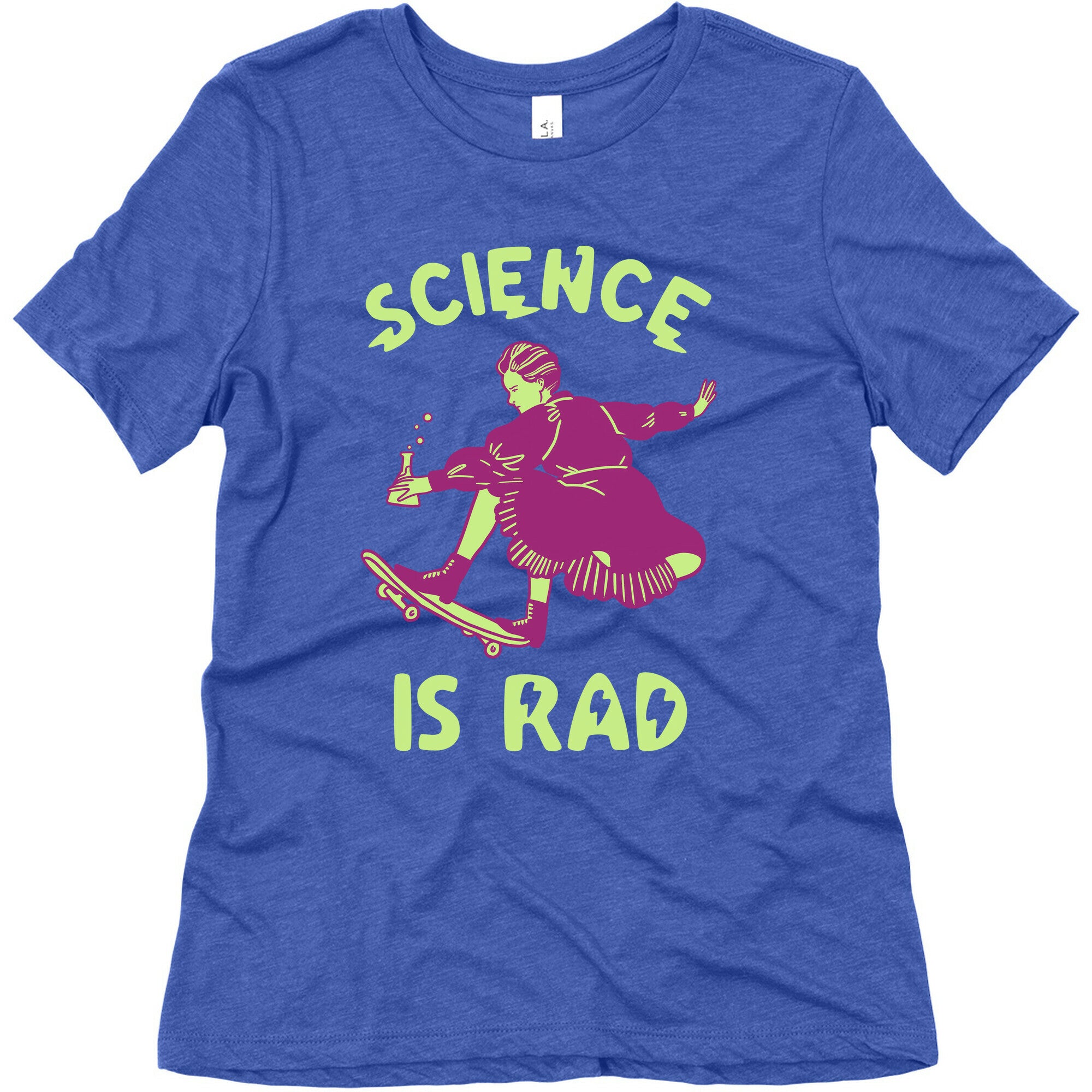 Science Is Rad (Marie Curie) Women's Triblend Tee