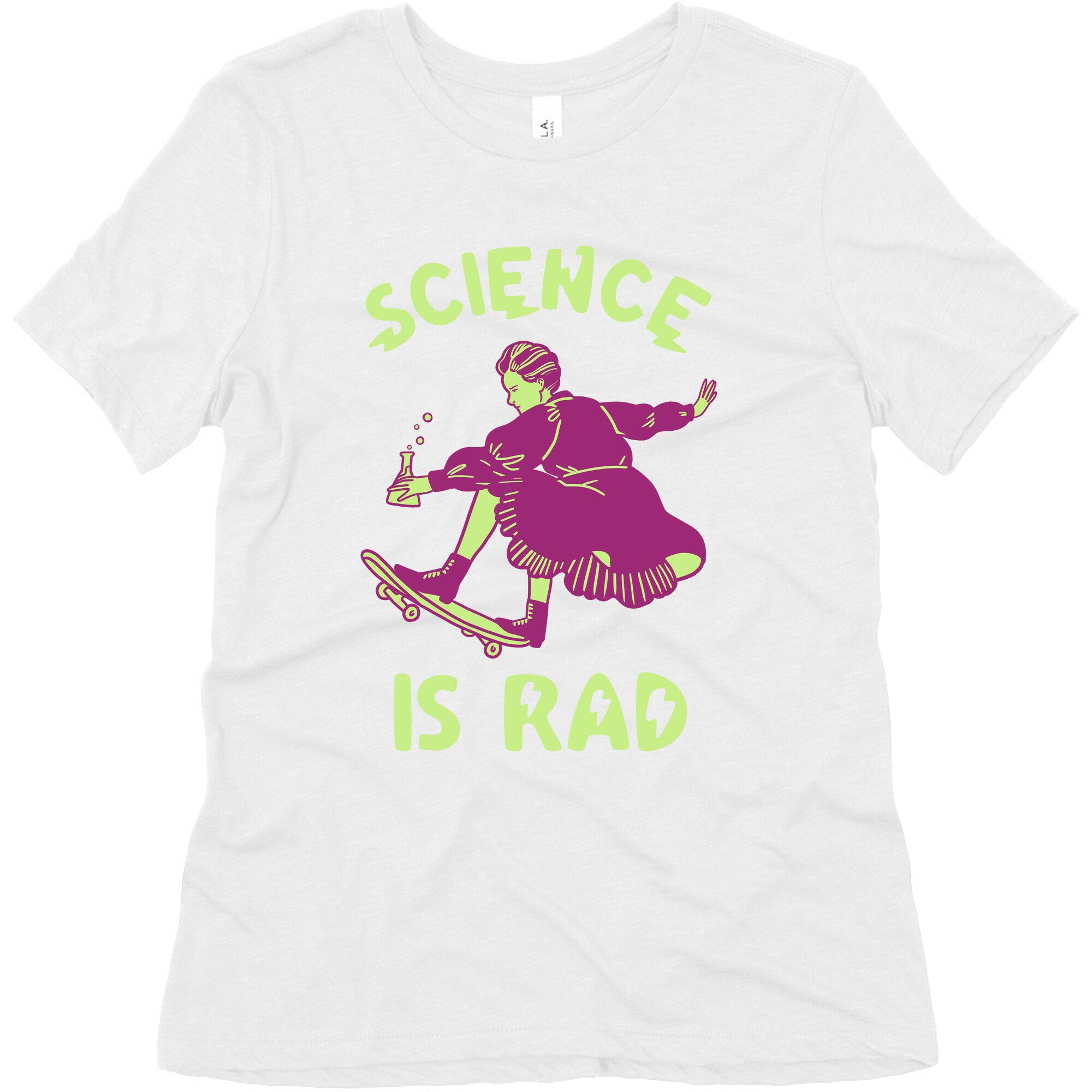 Science Is Rad (Marie Curie) Women's Triblend Tee