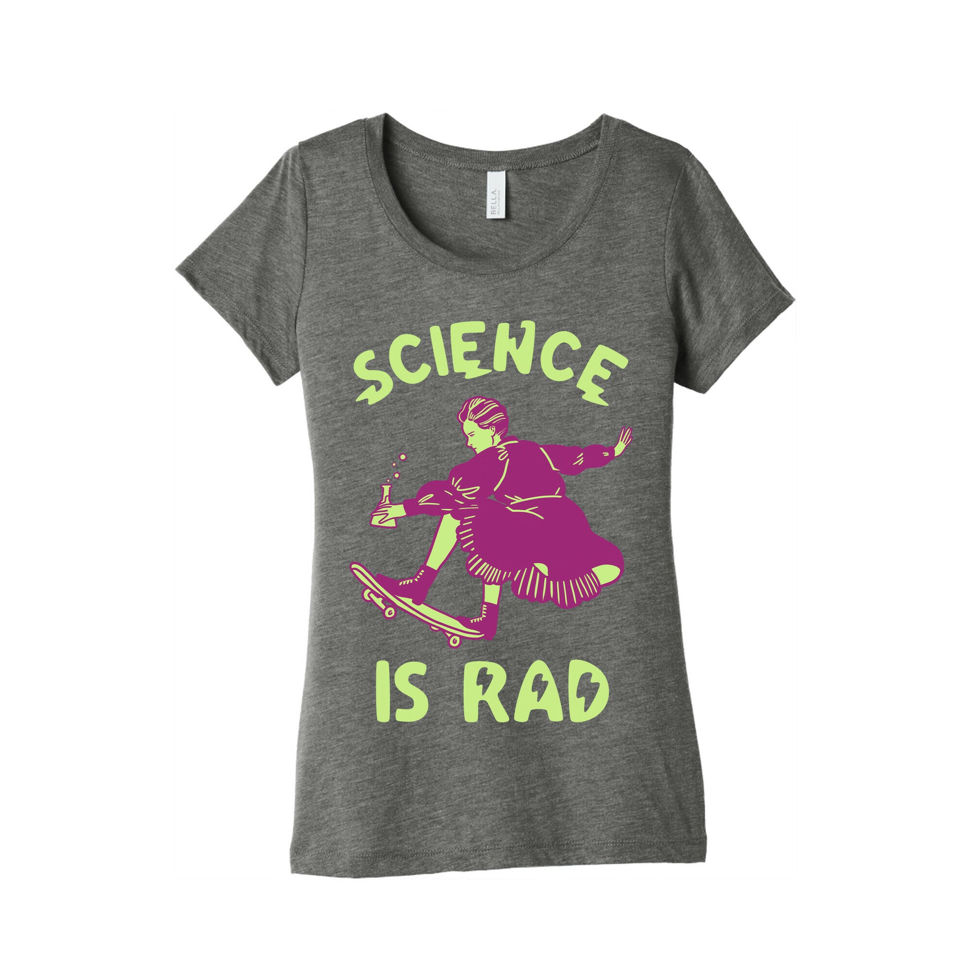 Science Is Rad (Marie Curie) Women's Triblend Tee