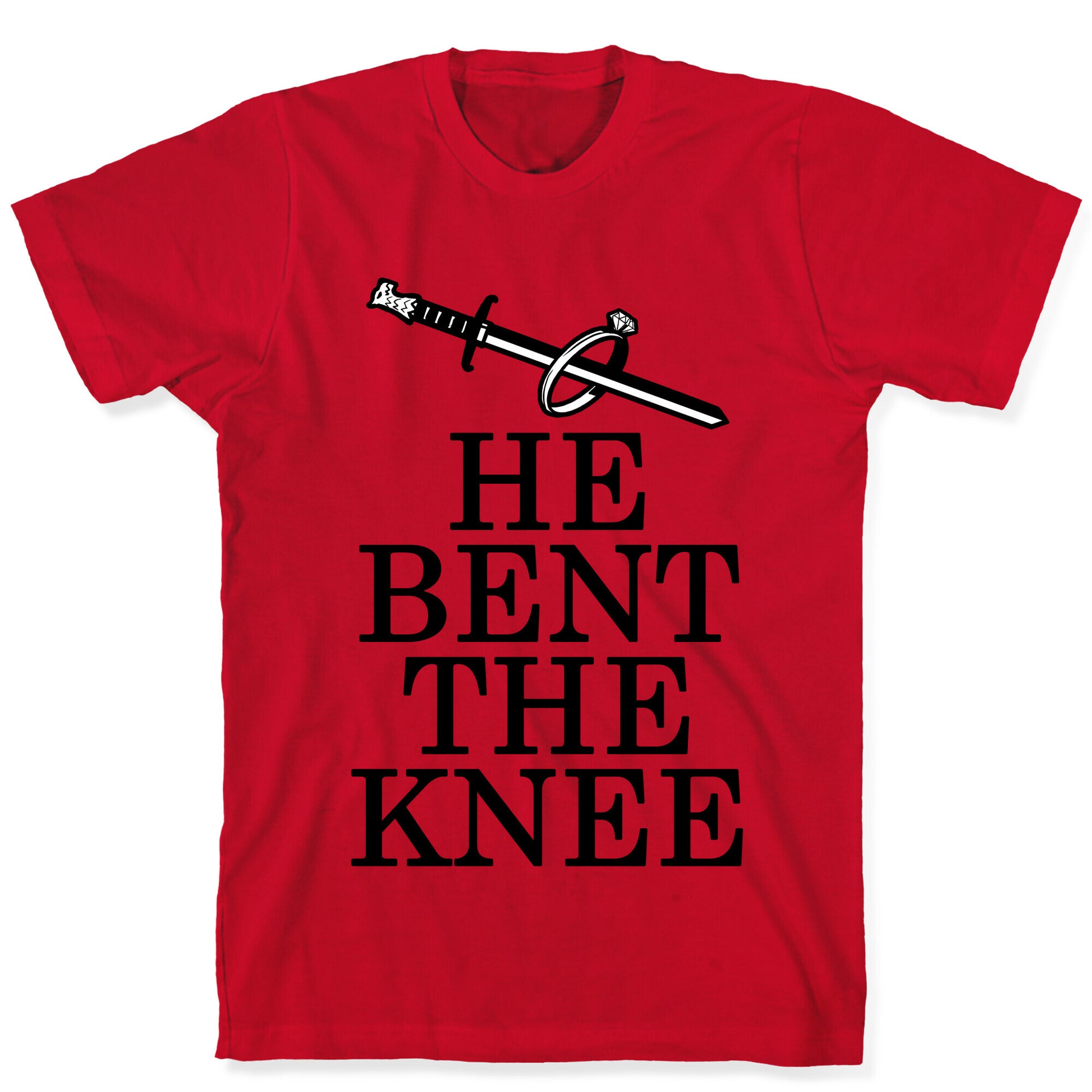 He Bent the Knee (Bride) T-Shirt