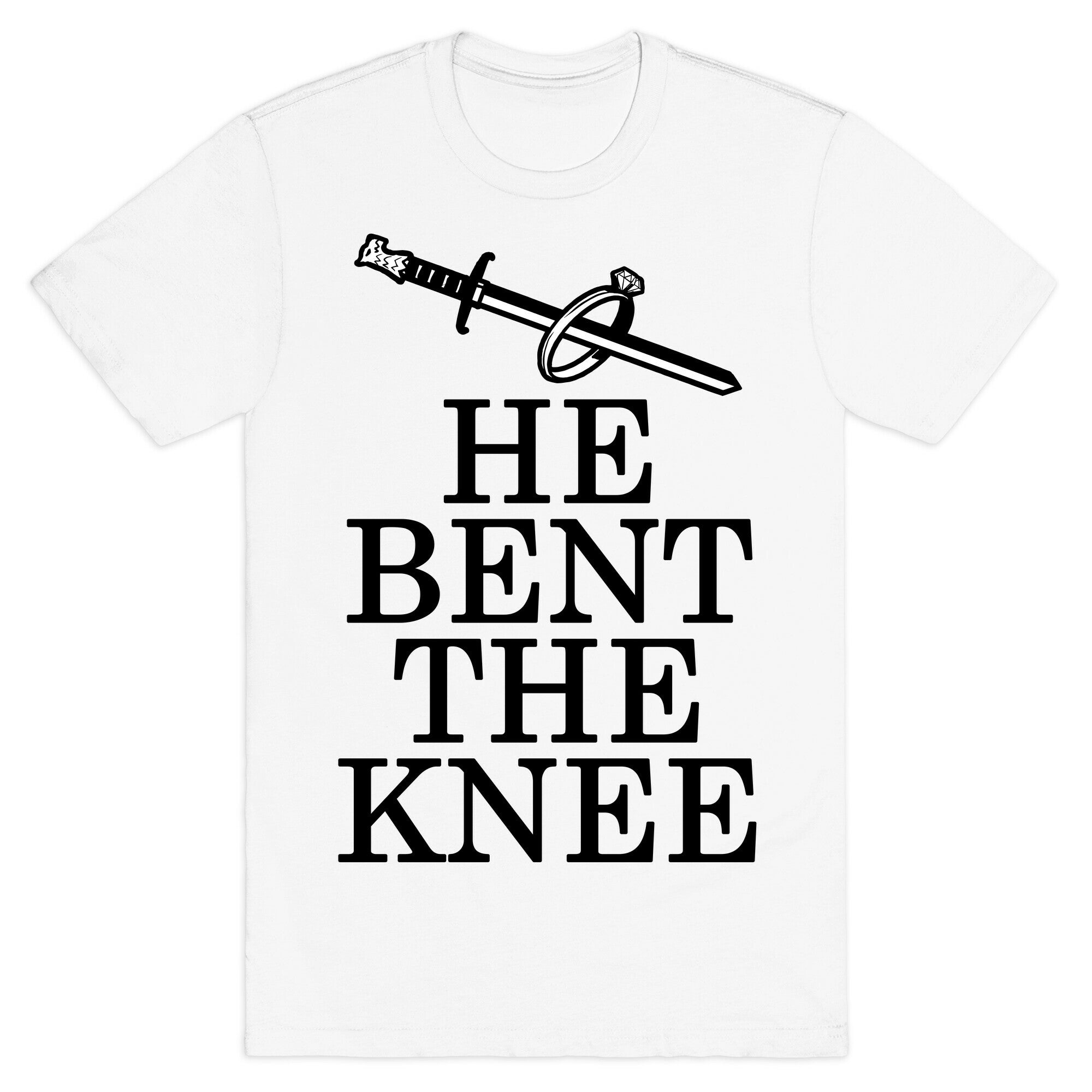 He Bent the Knee (Bride) T-Shirt