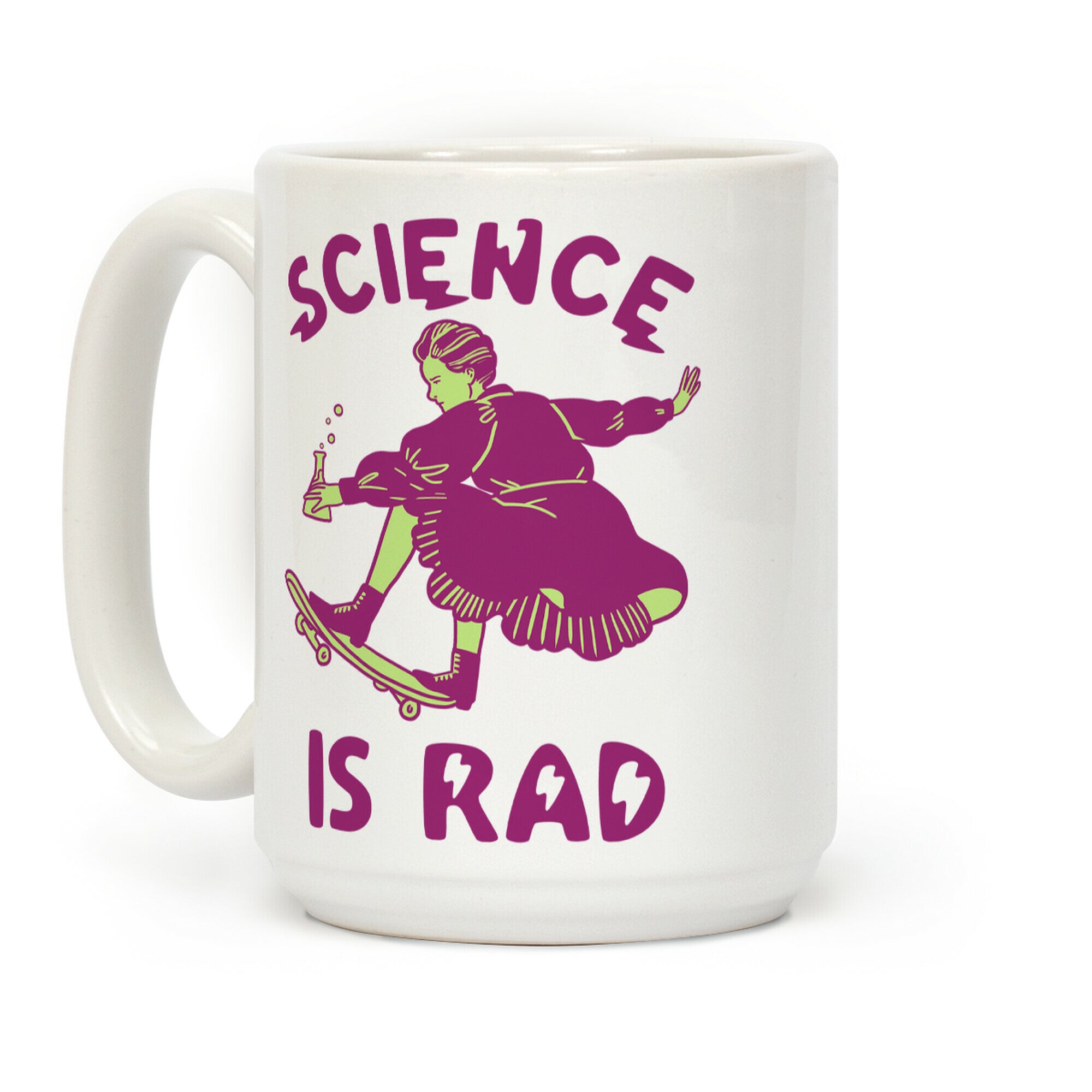Science Is Rad (Marie Curie) Coffee Mug