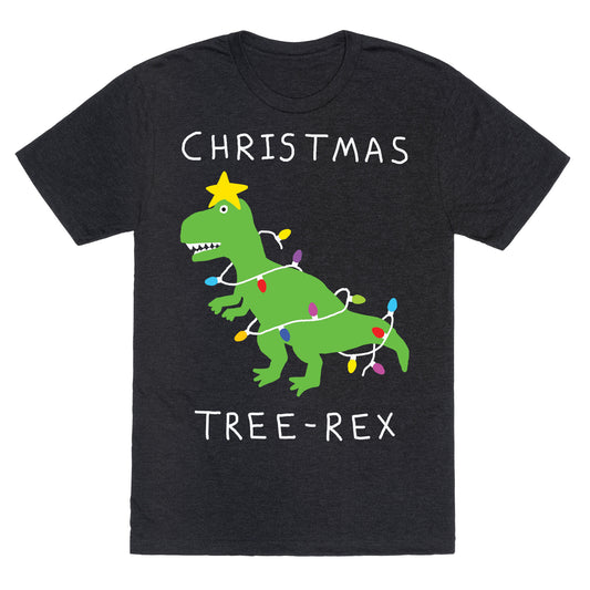 Christmas Tree Rex Unisex Triblend Tee