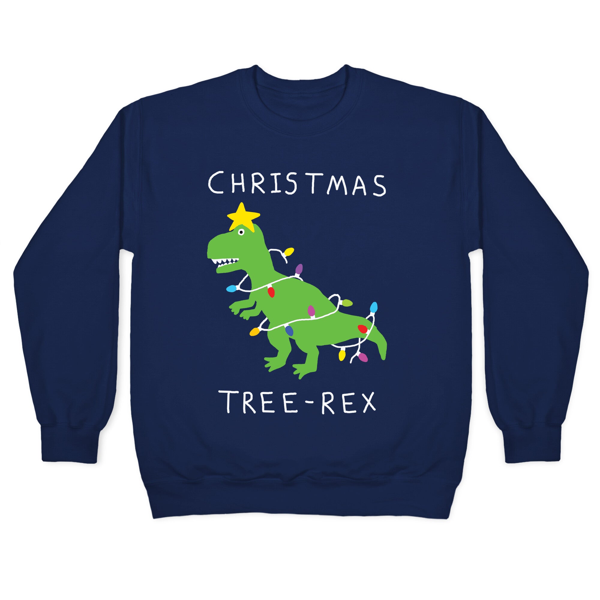 Christmas Tree Rex Crewneck Sweatshirt