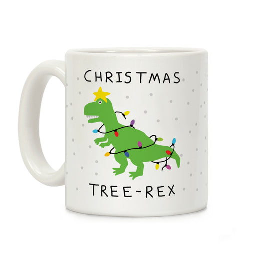 Christmas Tree Rex Coffee Mug