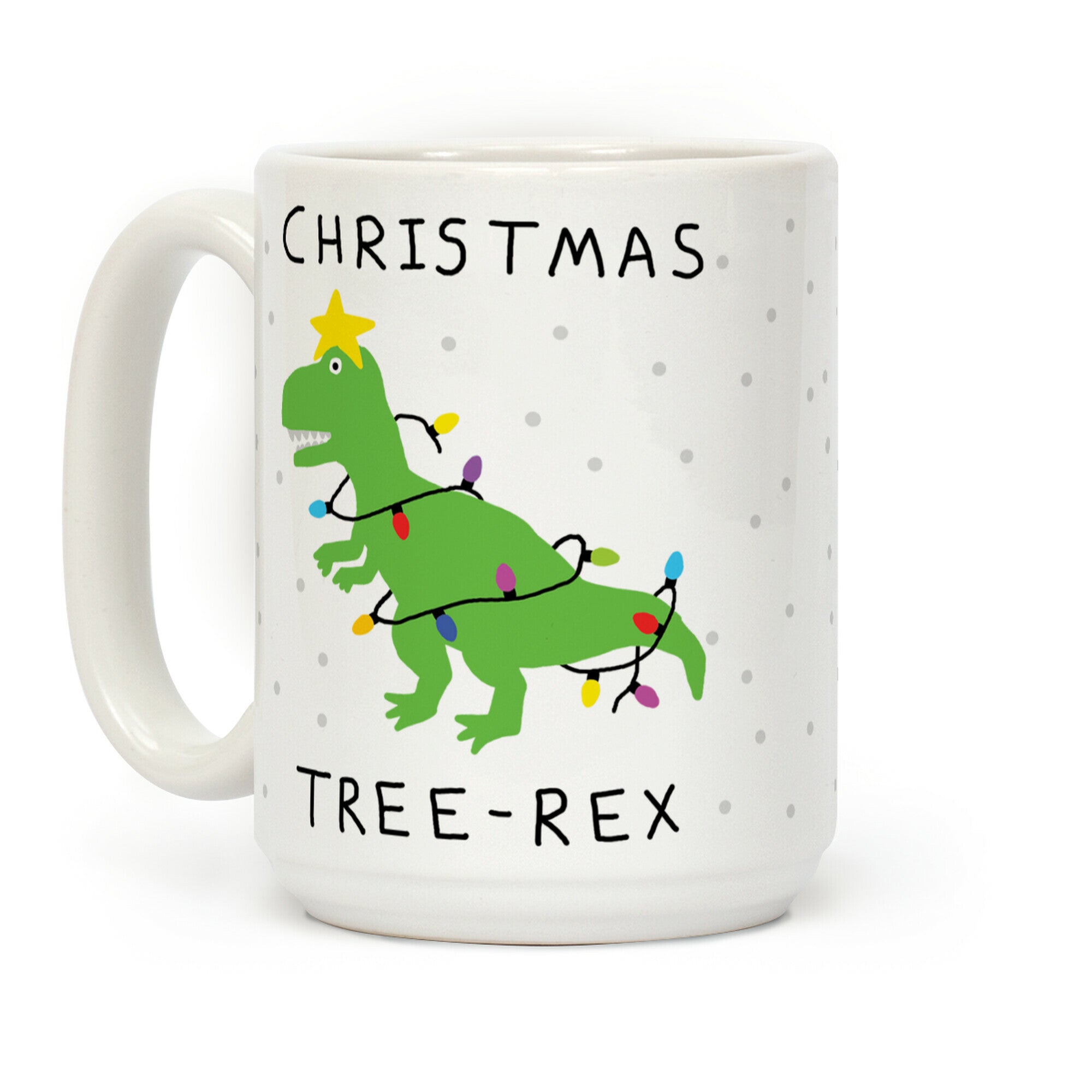 Christmas Tree Rex Coffee Mug