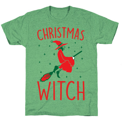 Christmas Witch Unisex Triblend Tee