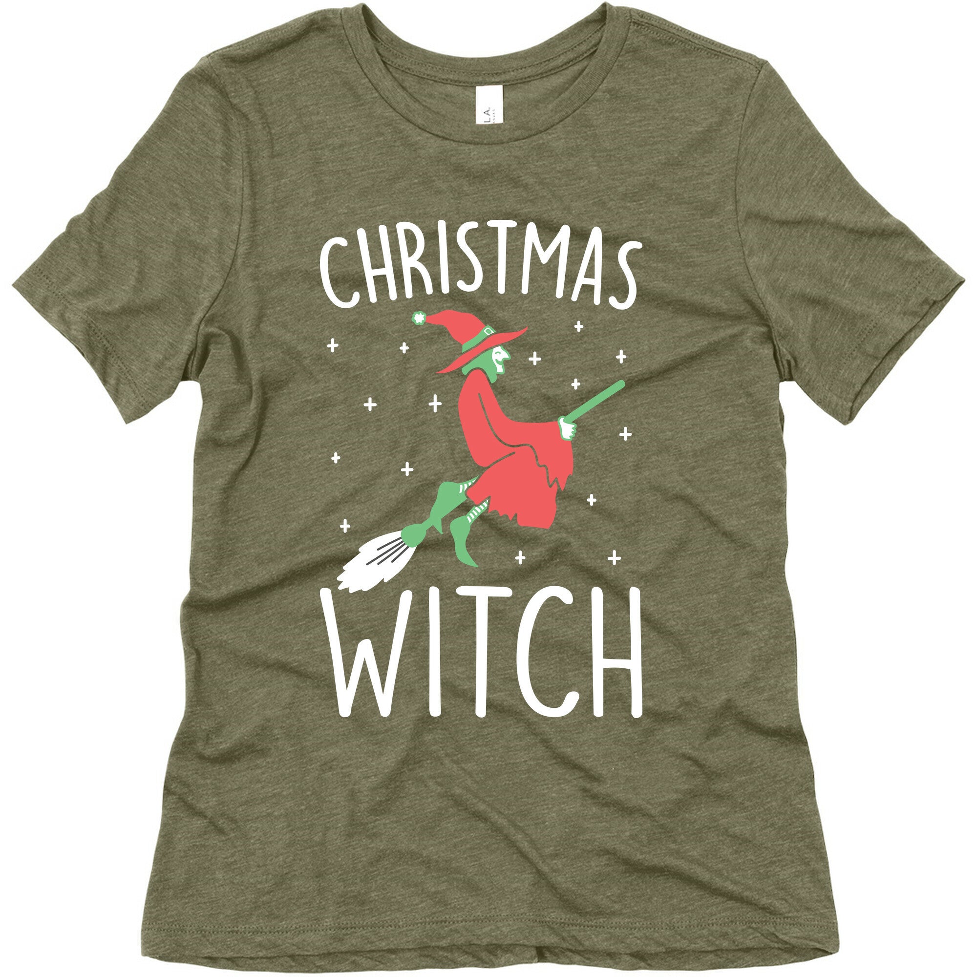Christmas Witch Women's Triblend Tee