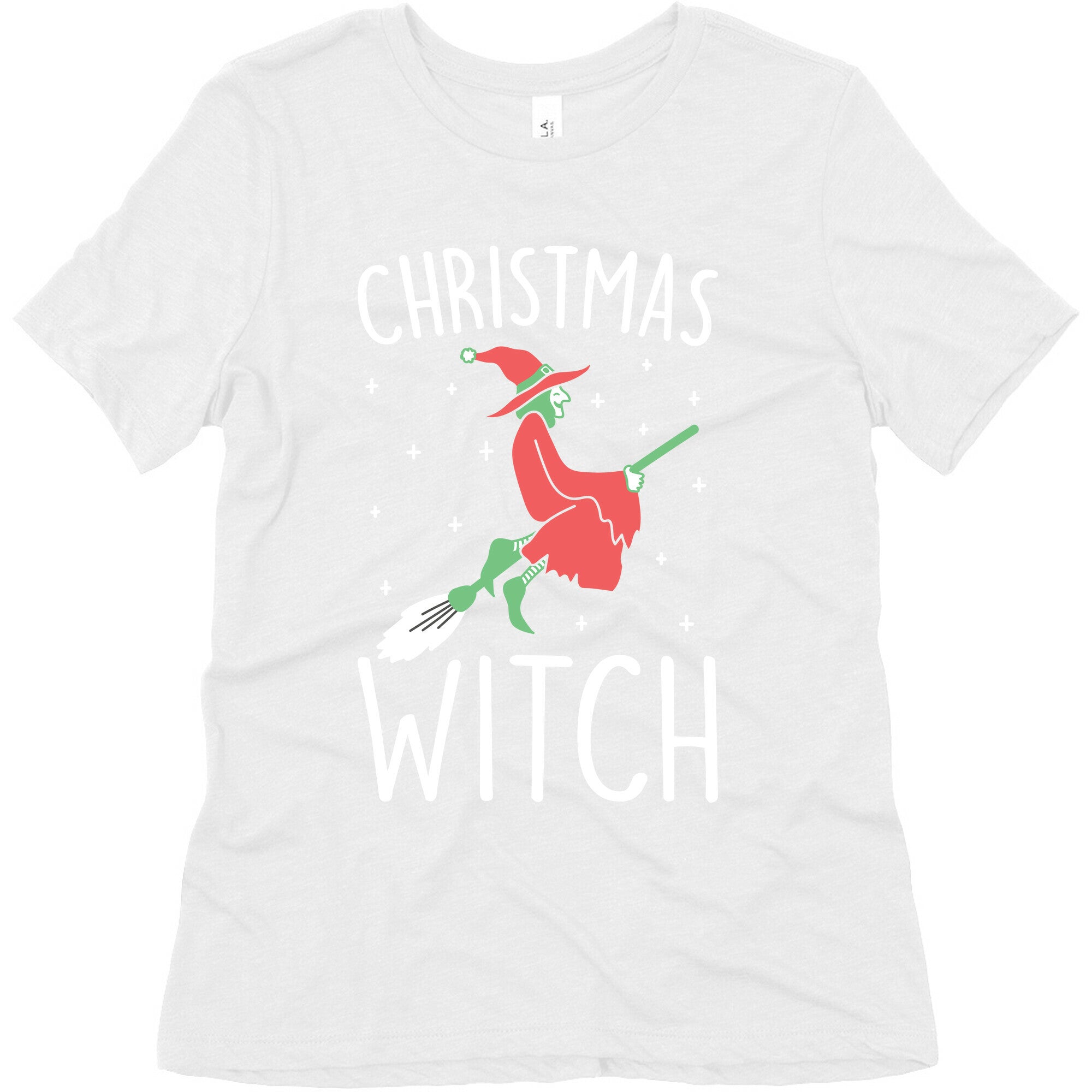 Christmas Witch Women's Triblend Tee