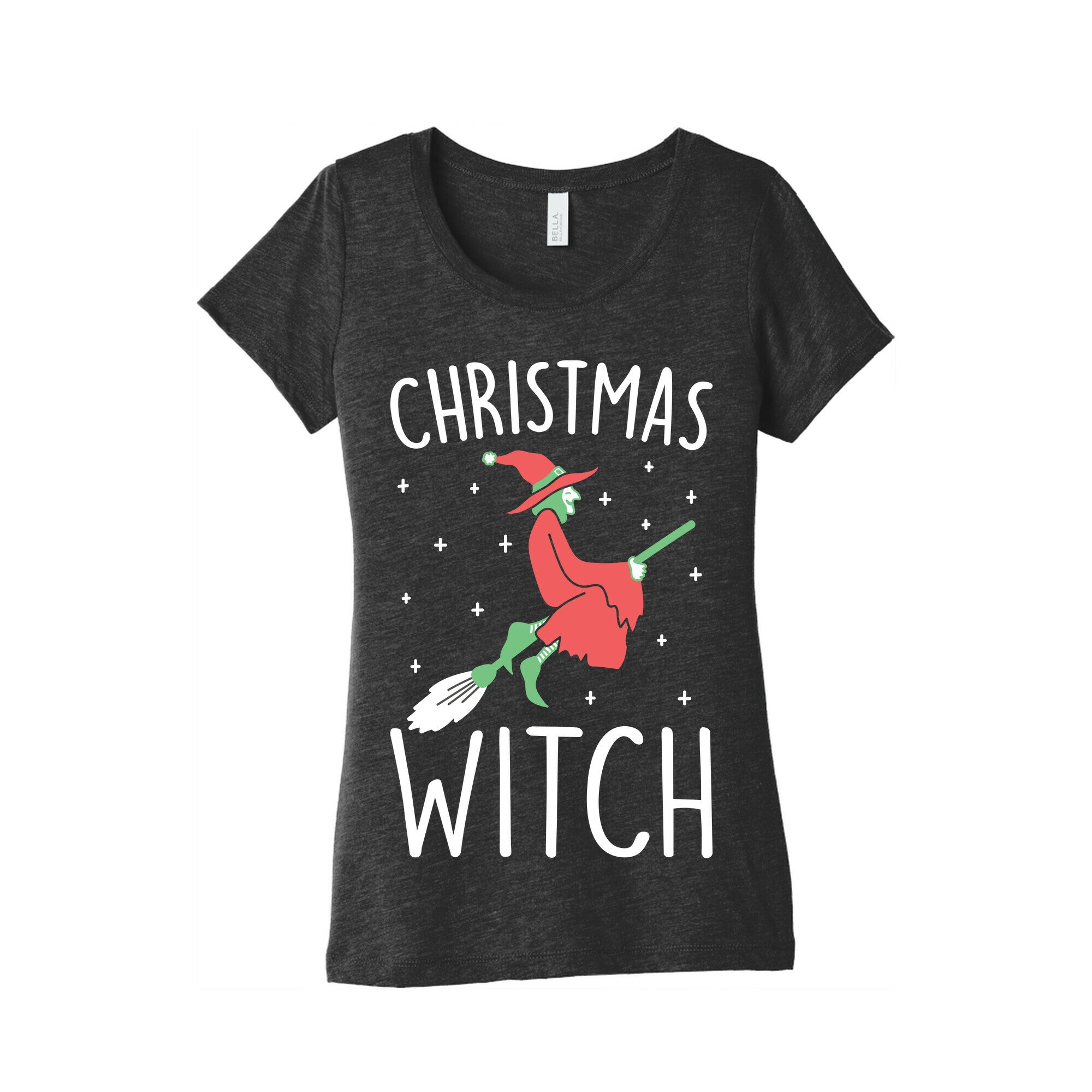 Christmas Witch Women's Triblend Tee