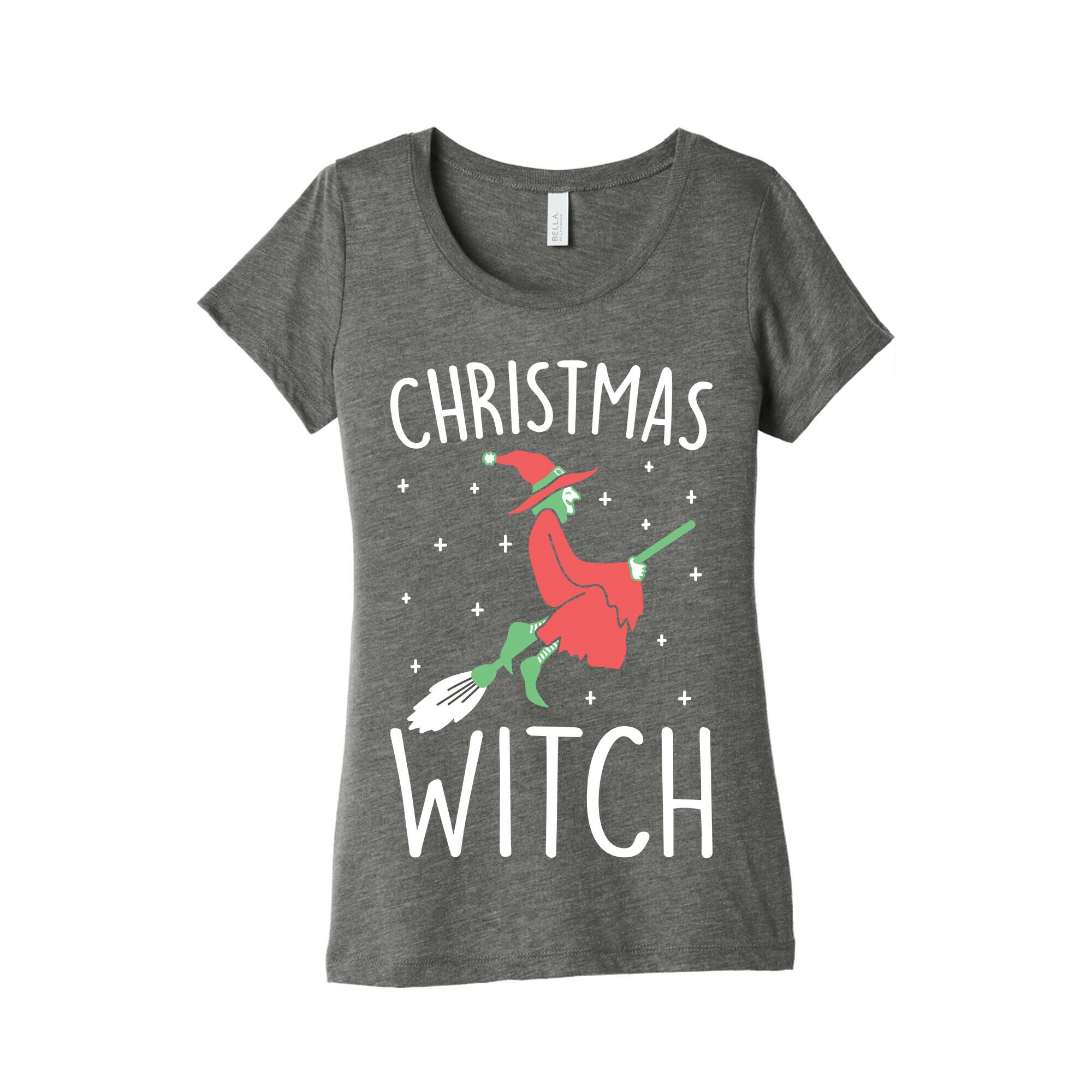 Christmas Witch Women's Triblend Tee