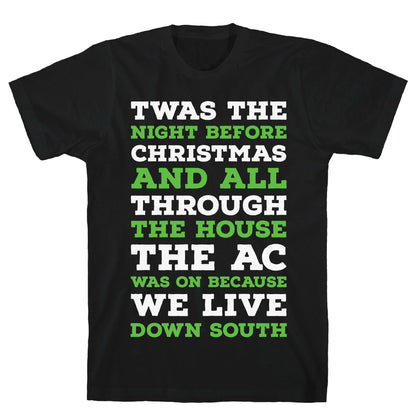 Twas The Night Before Christmas  T-Shirt
