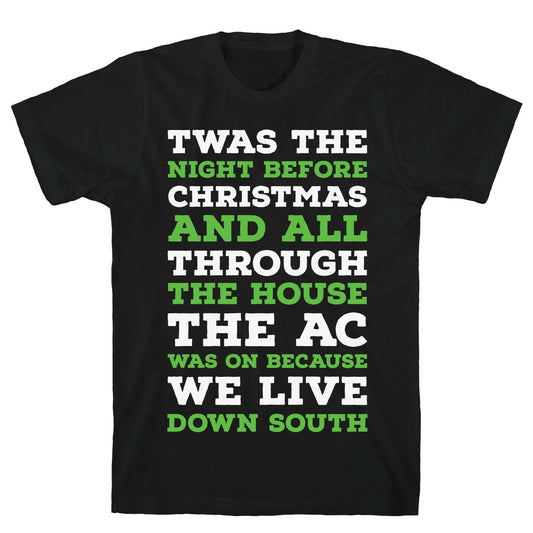 Twas The Night Before Christmas  T-Shirt